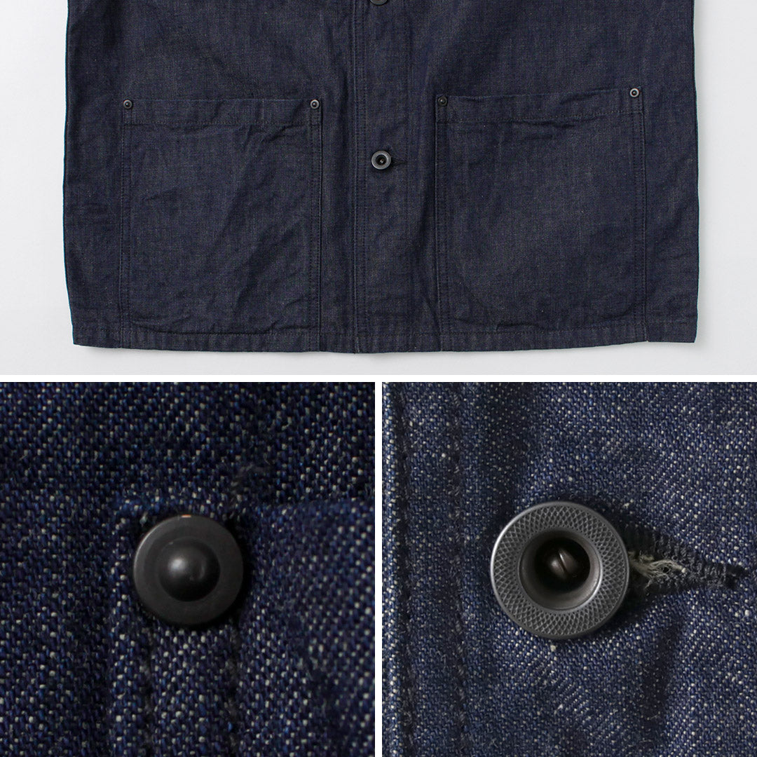 FOB FACTORY(FOBファクトリー) F2447 デニムカバーオール