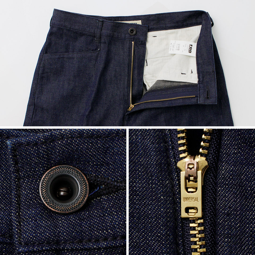 FOB FACTORY(FOBファクトリー) F0531 デニム フリスコパンツ