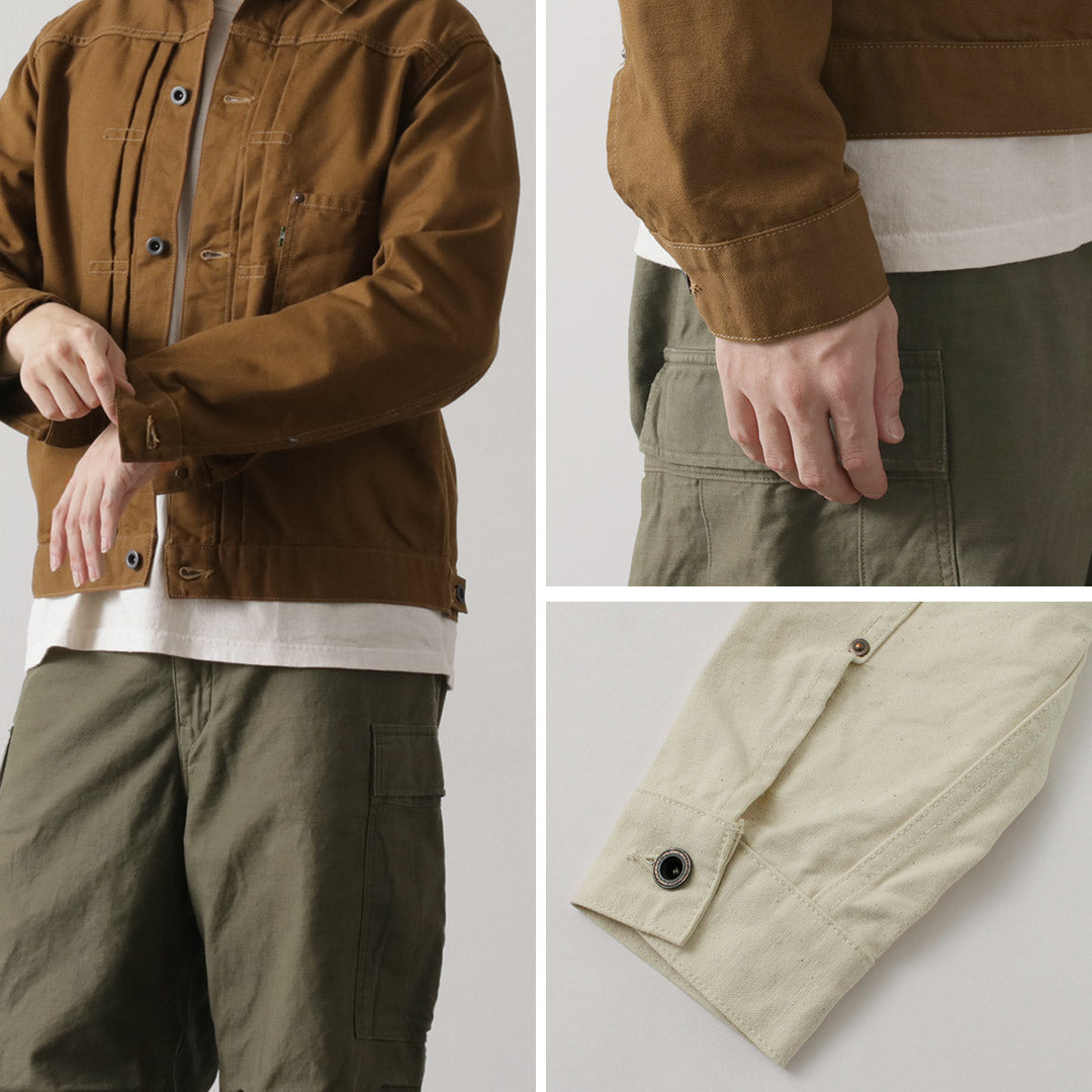 FOB FACTORY(FOBファクトリー) F2445 コットン ダック ジャケット