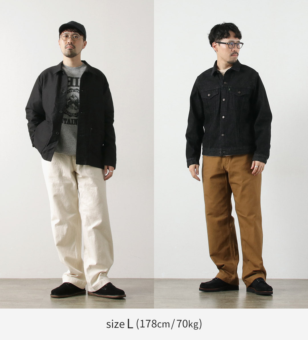 FOB FACTORY(FOBファクトリー) F0530 コットン ダック ワークパンツ