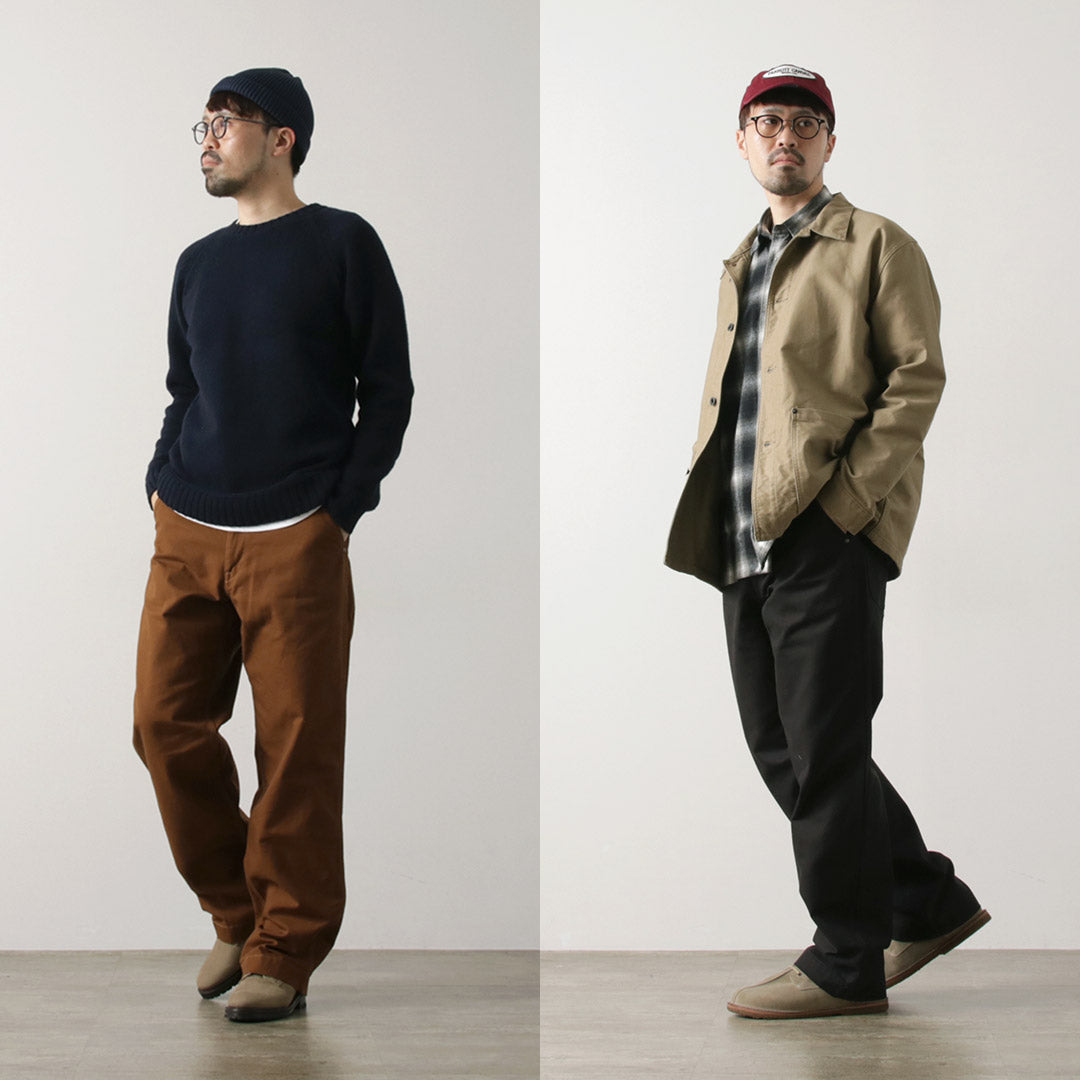 FOB FACTORY(FOBファクトリー) F0530 コットン ダック ワークパンツ