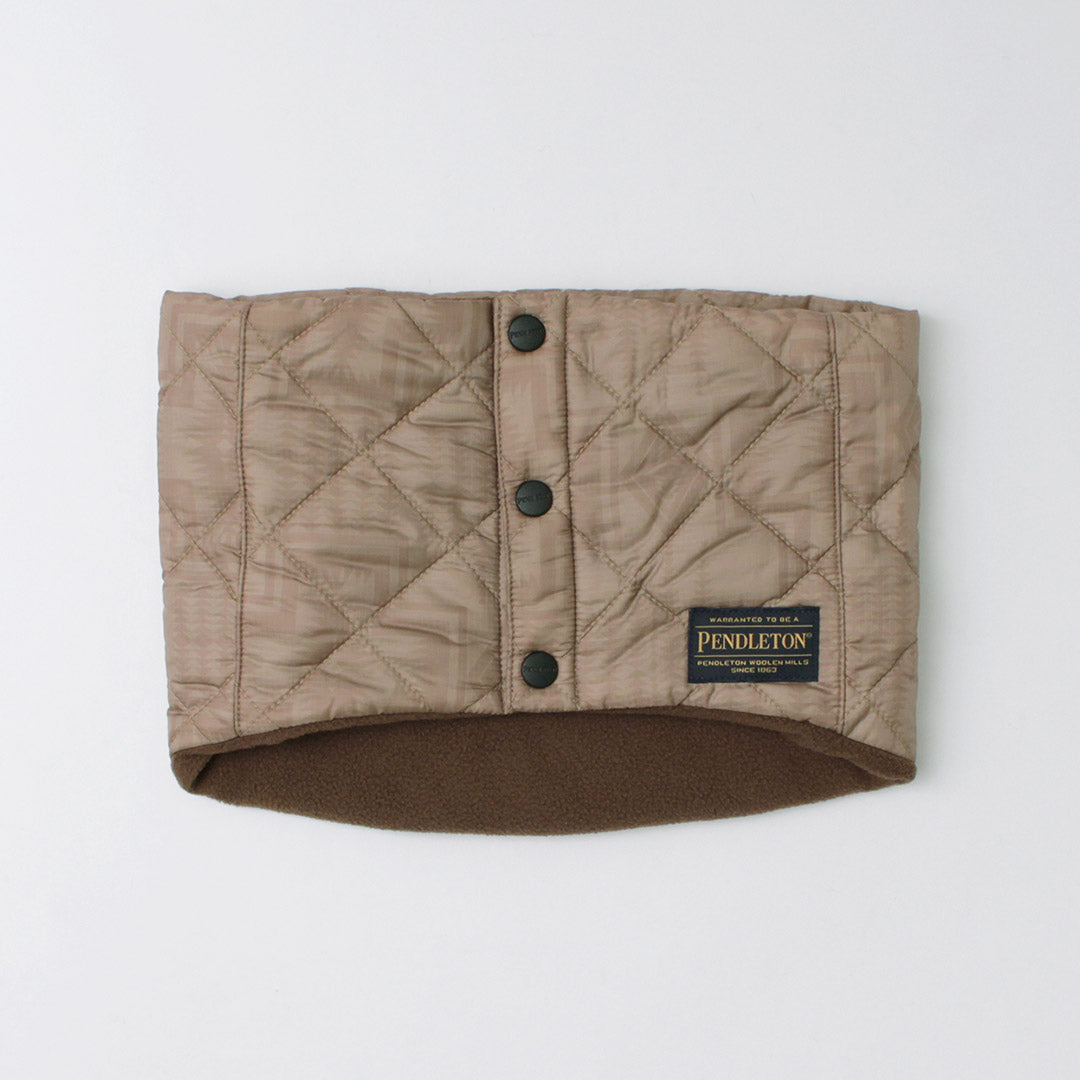 PENDLETON(ペンドルトン) キルティング ネックウォーマー
