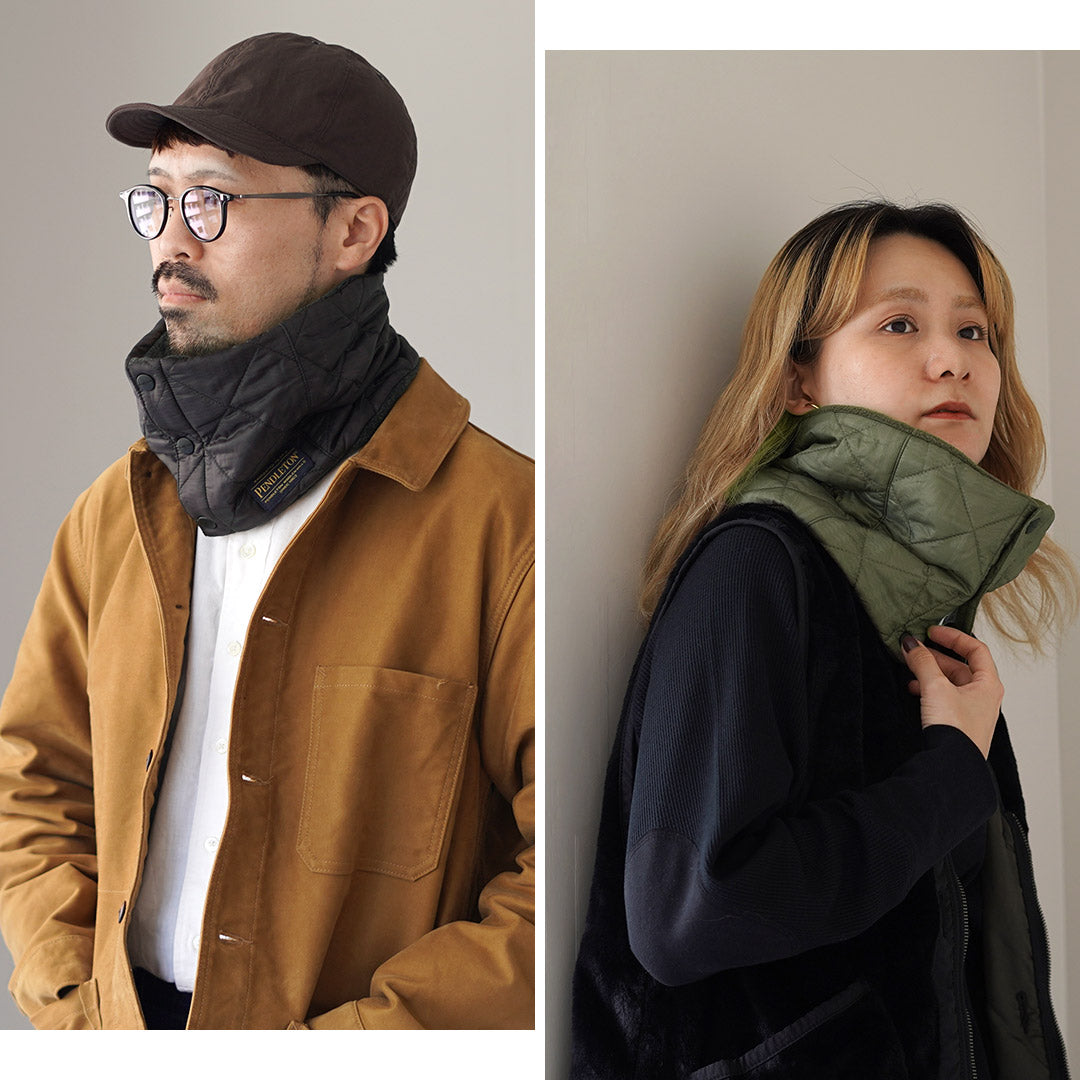 PENDLETON(ペンドルトン) キルティング ネックウォーマー
