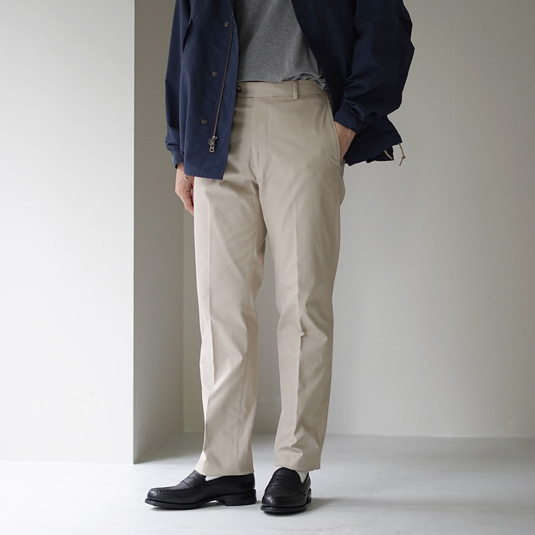 【30%OFF】D.C.WHITE(ディーシーホワイト) 別注 ハイデンシティ チノストレッチ スリムテーパードパンツ