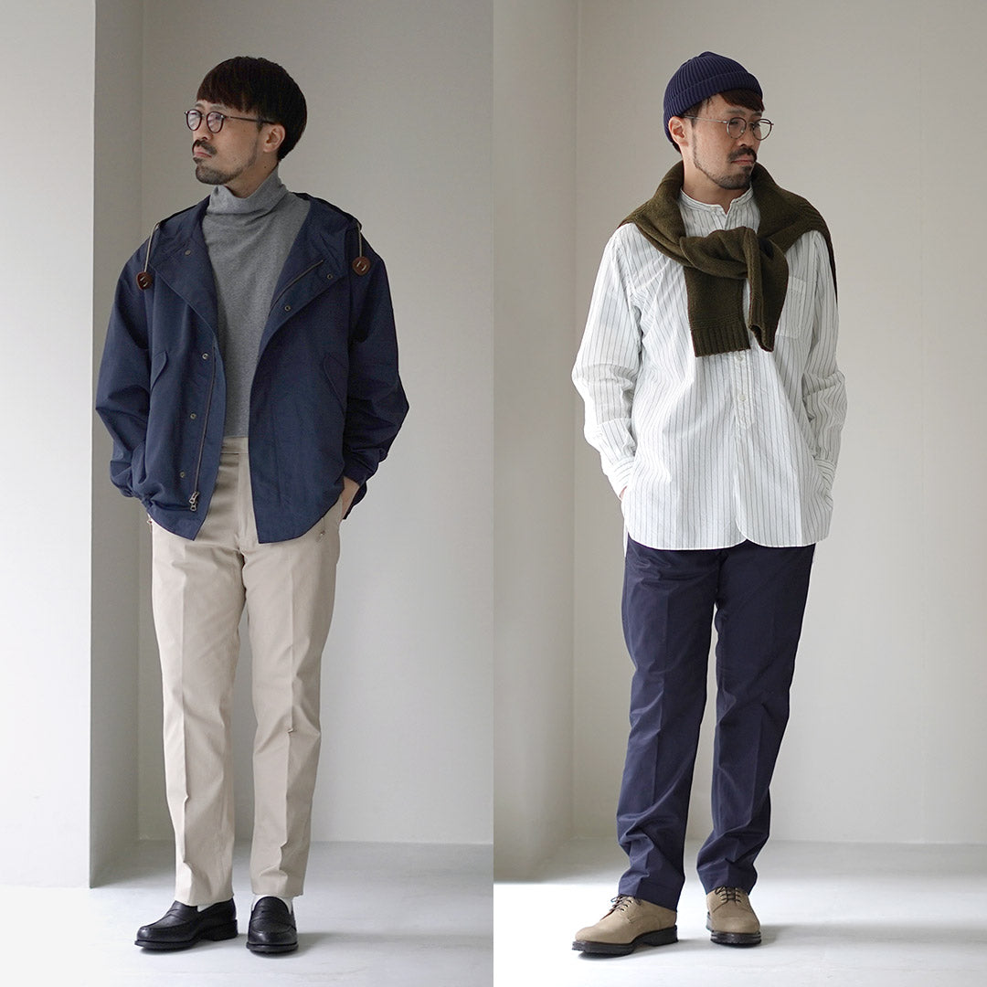 【30%OFF】D.C.WHITE(ディーシーホワイト) 別注 ハイデンシティ チノストレッチ スリムテーパードパンツ