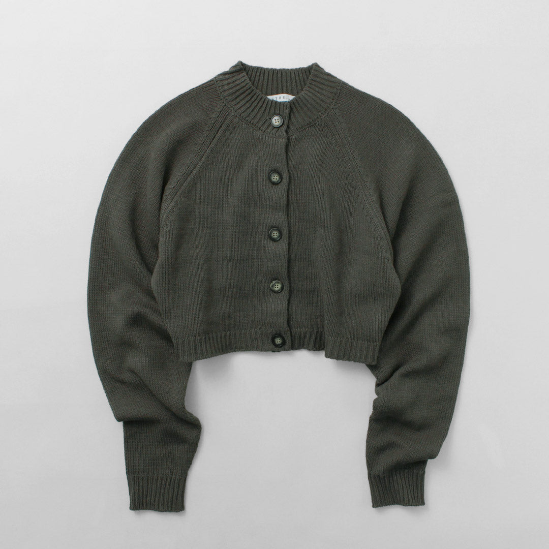 【20%OFF】ETRE TOKYO(エトレトウキョウ) ハイネックコンパクトニットカーディガン