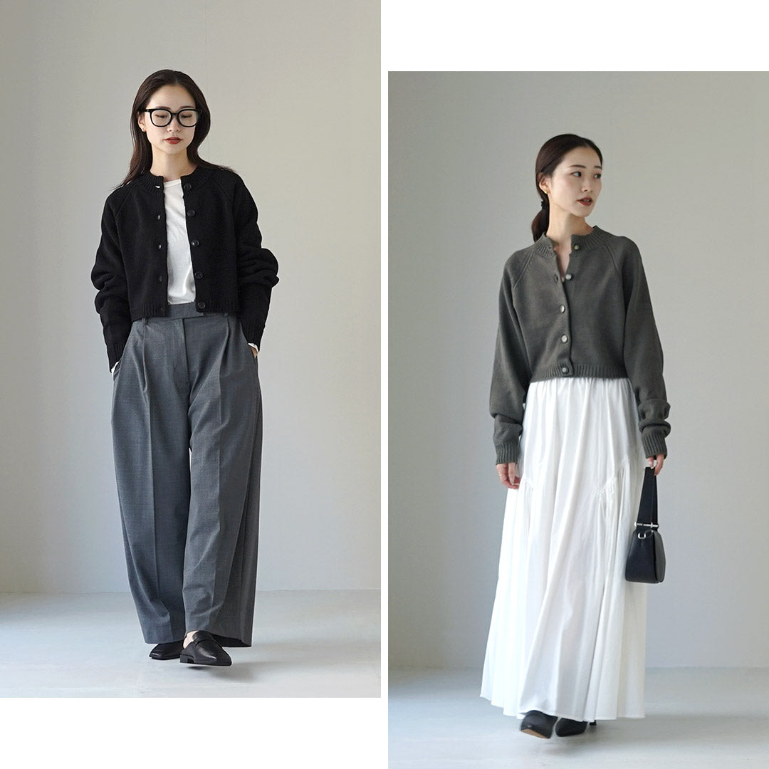 【20%OFF】ETRE TOKYO(エトレトウキョウ) ハイネックコンパクトニットカーディガン