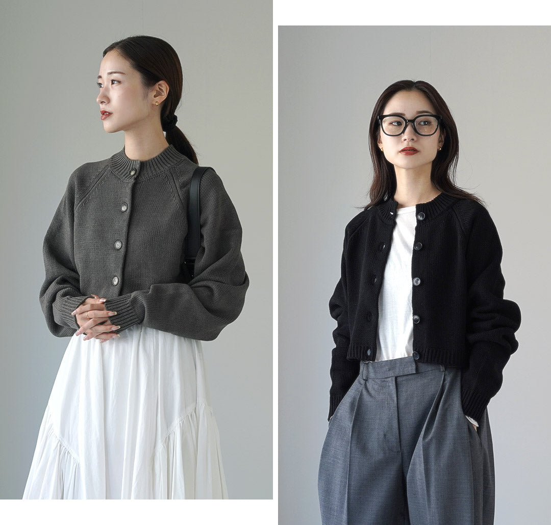 【20%OFF】ETRE TOKYO(エトレトウキョウ) ハイネックコンパクトニットカーディガン