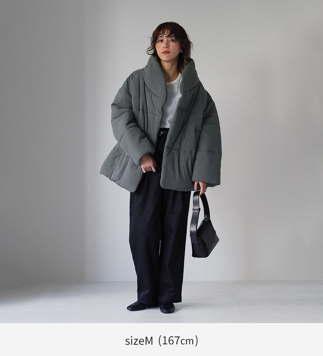 【30%OFF】ETRE TOKYO(エトレトウキョウ) ストールカラーパディングコート 1225100002-0