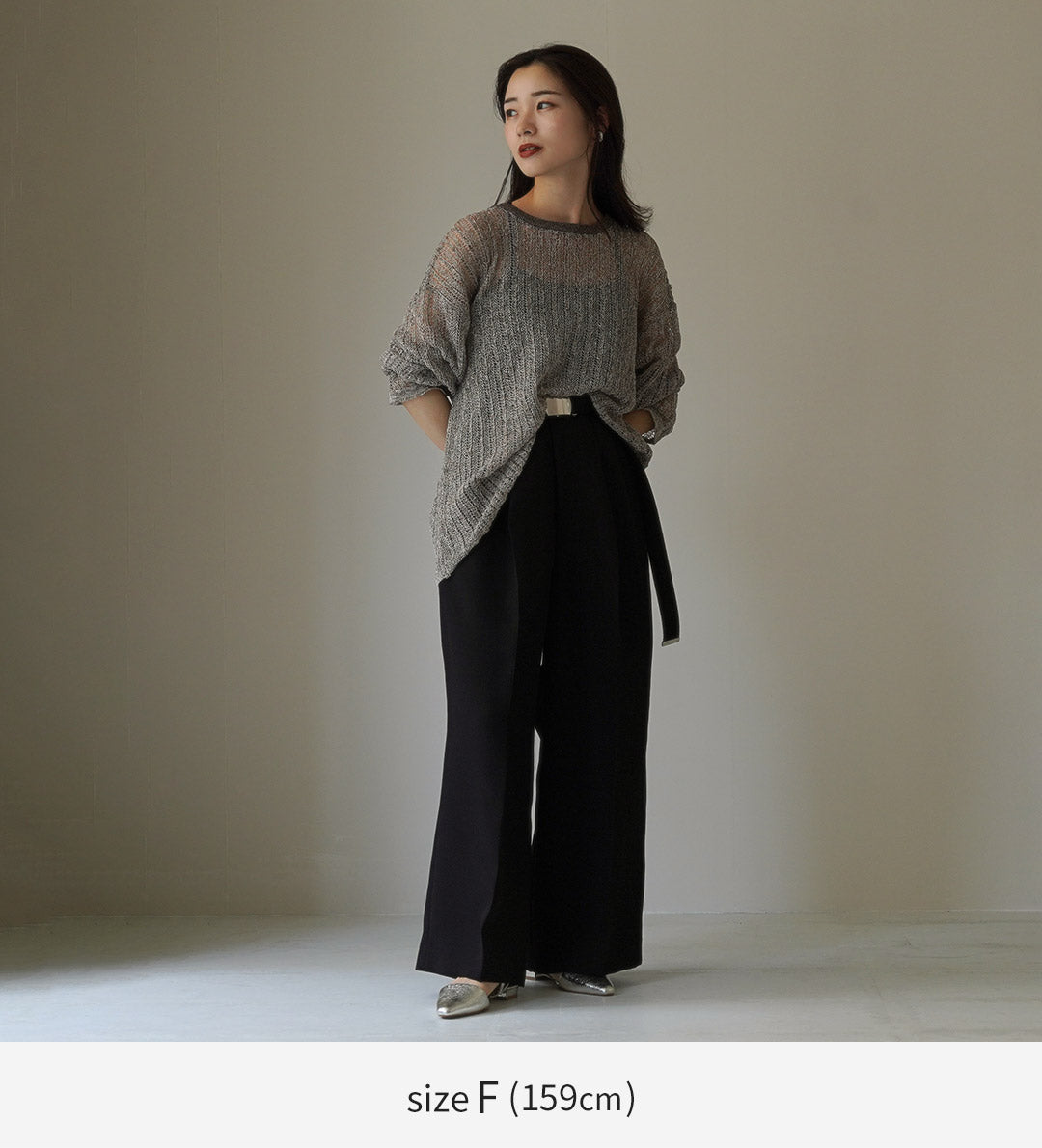【30%OFF】CHIGNON(シニヨン) 透かし編みプルオーバー