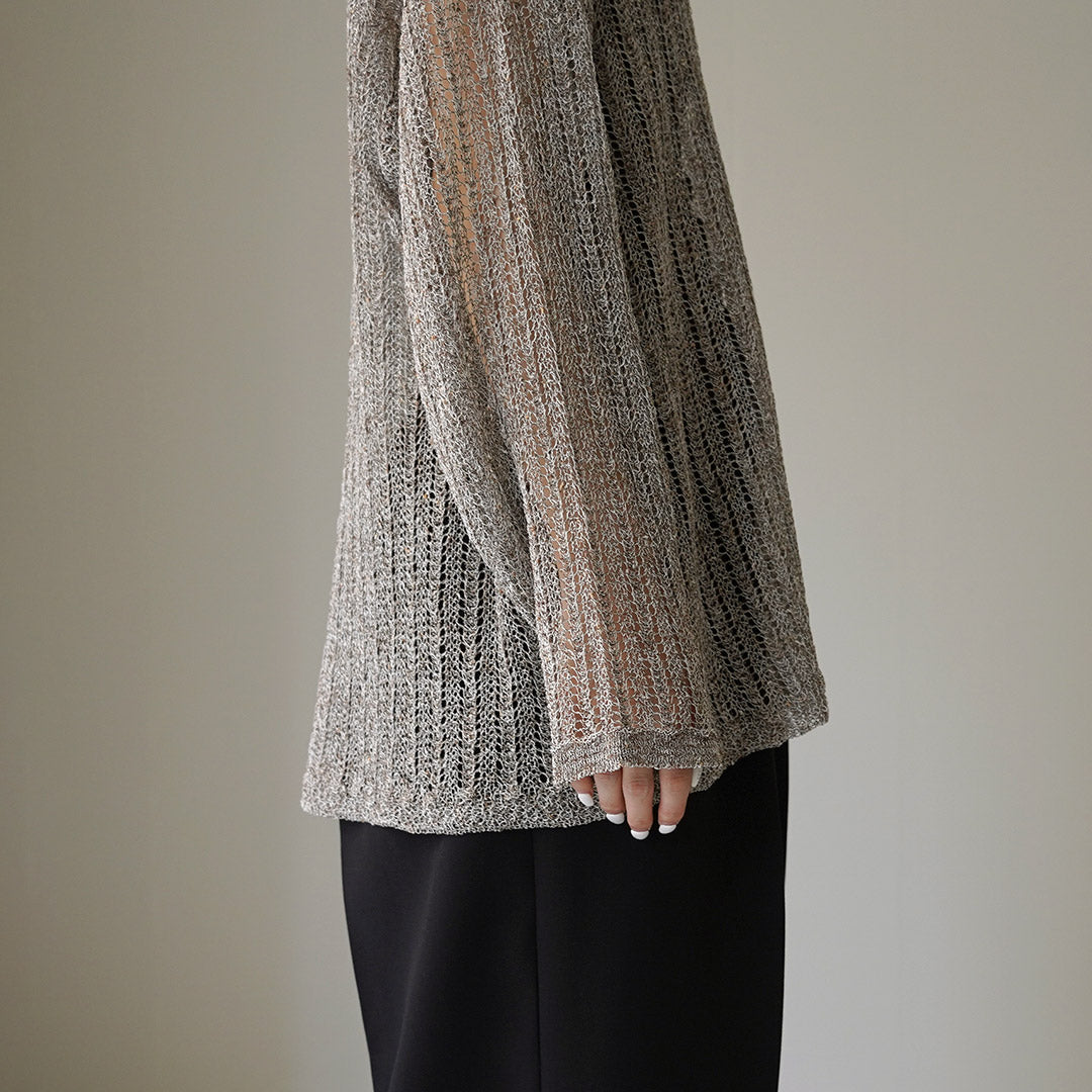 【30%OFF】CHIGNON(シニヨン) 透かし編みプルオーバー