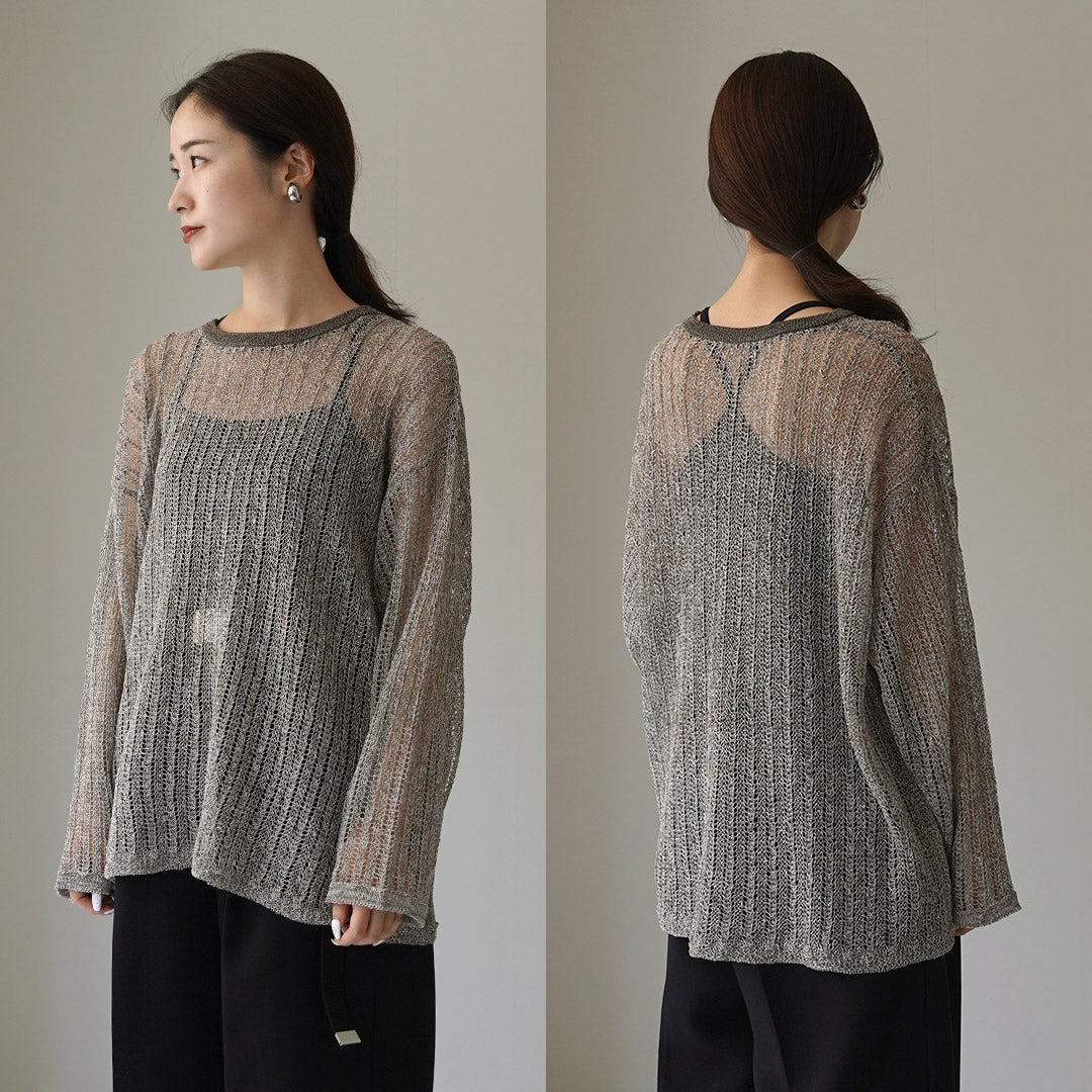 【30%OFF】CHIGNON(シニヨン) 透かし編みプルオーバー