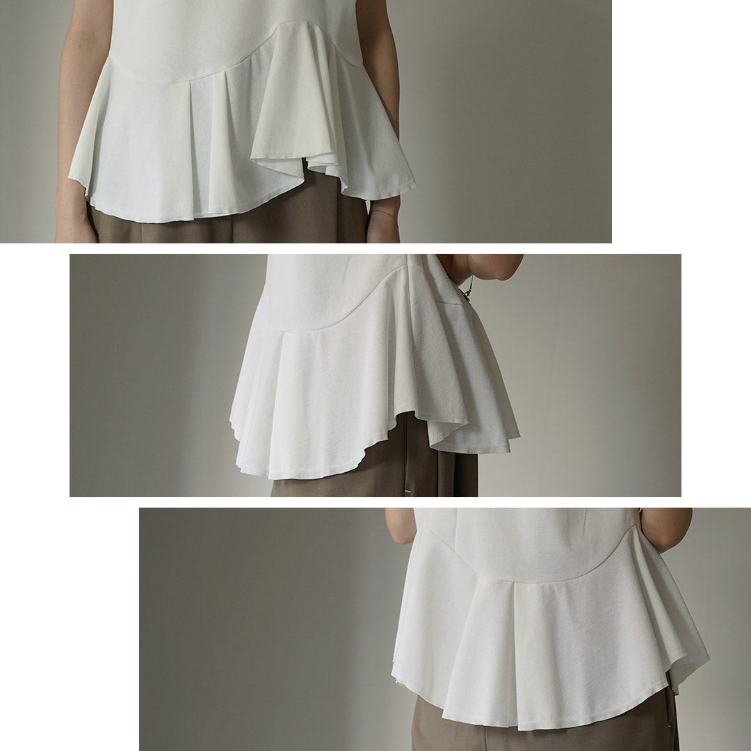 【20%OFF】CHIGNON(シニヨン) フォルムペプラムプルオーバー