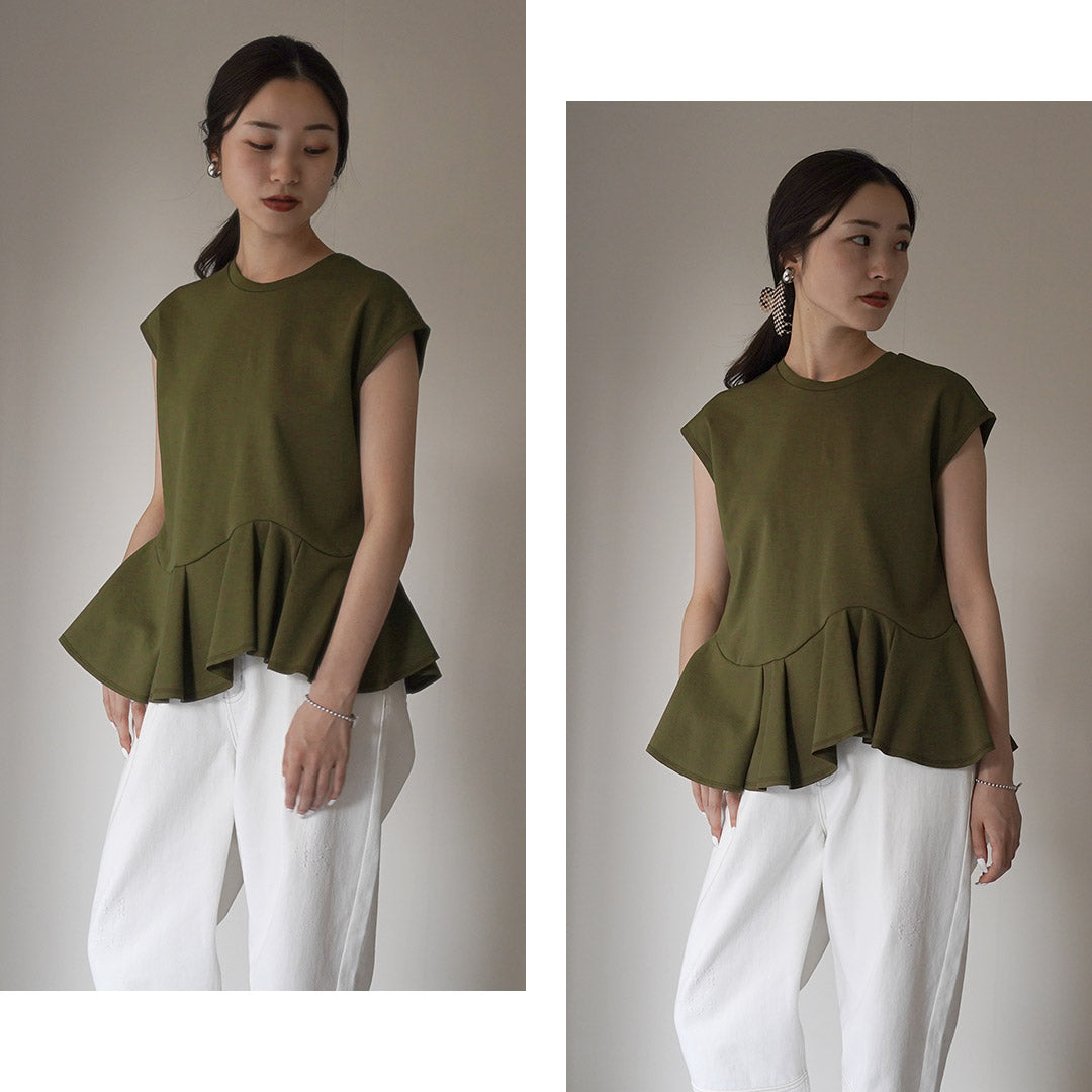 【20%OFF】CHIGNON(シニヨン) フォルムペプラムプルオーバー