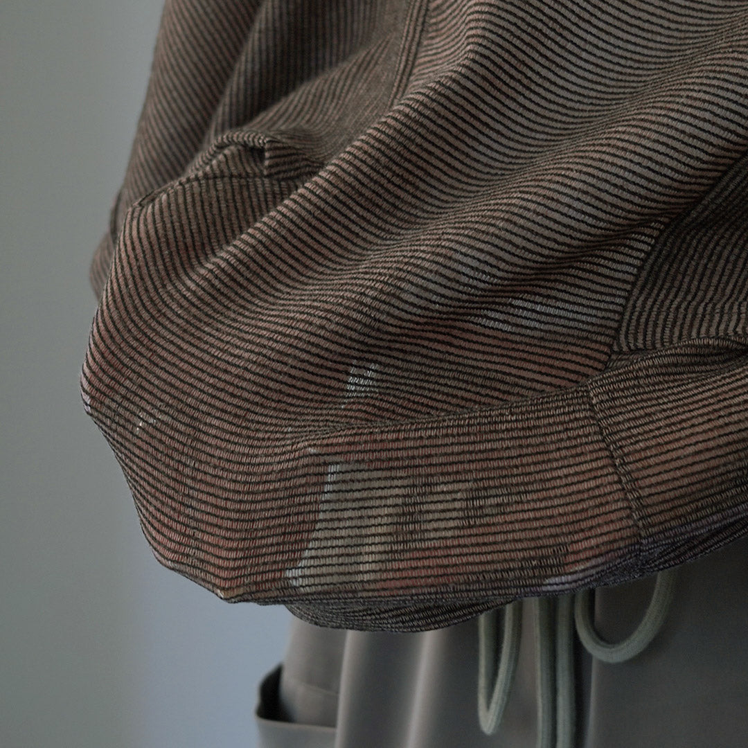 【30%OFF】CHIGNON(シニヨン) ケープスリーブボーダーTOPS