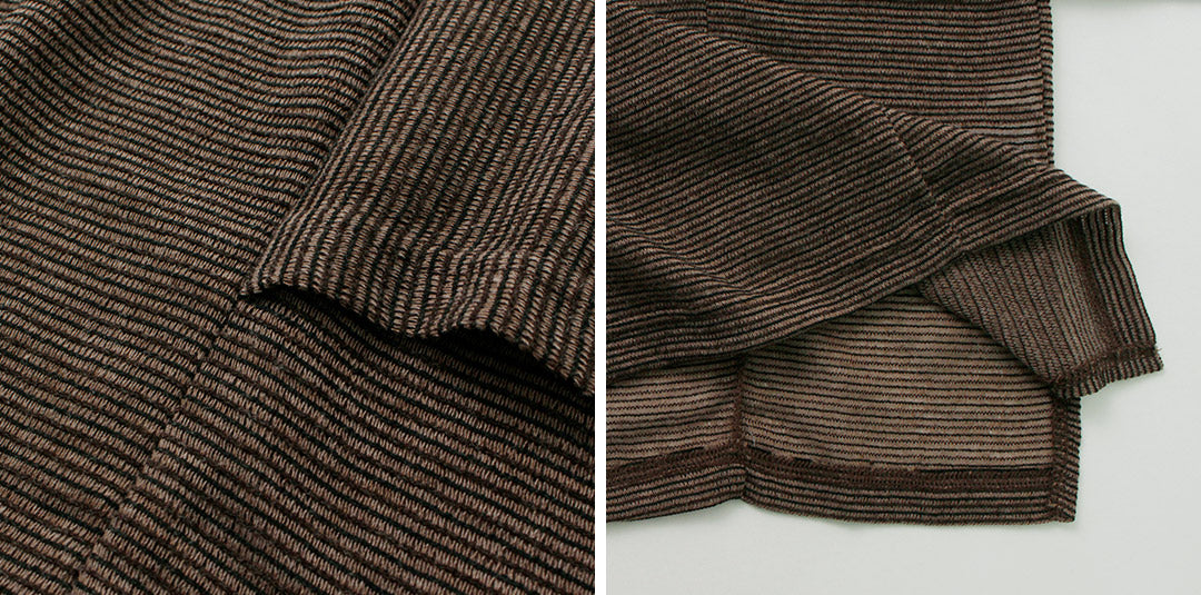 【30%OFF】CHIGNON(シニヨン) ケープスリーブボーダーTOPS