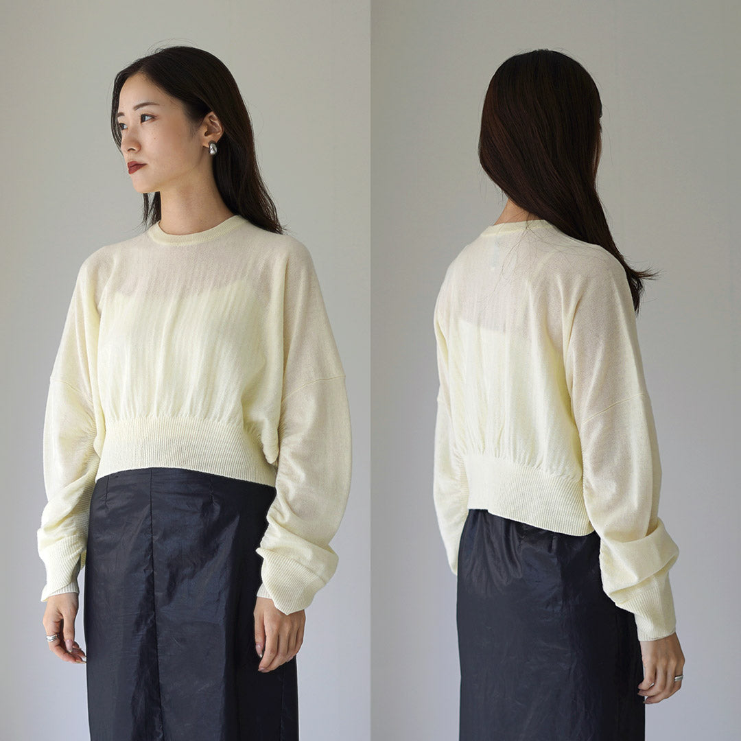 A CCORDION(アコーディオン) タック プルオーバー