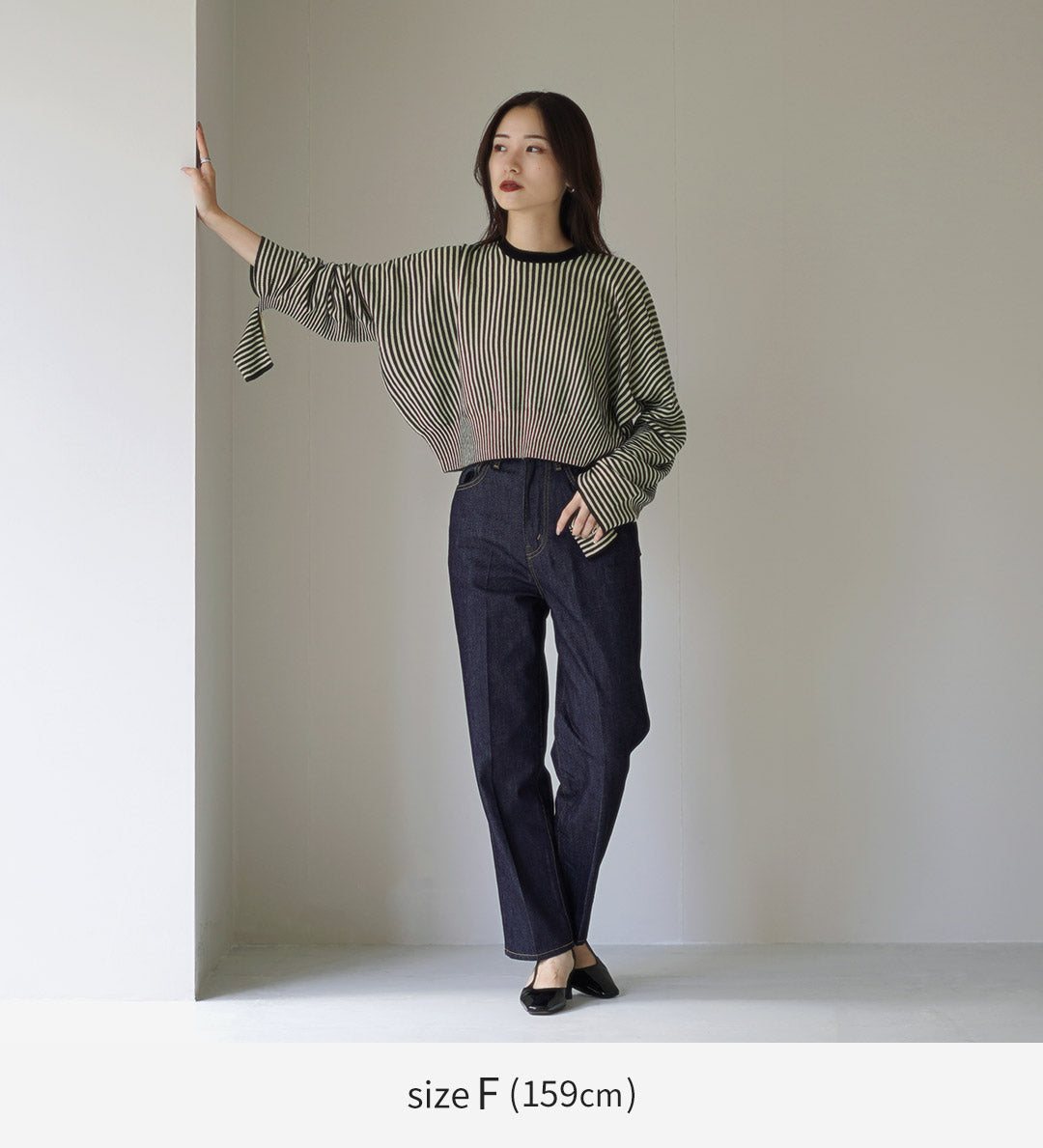 A CCORDION(アコーディオン) タック プルオーバー