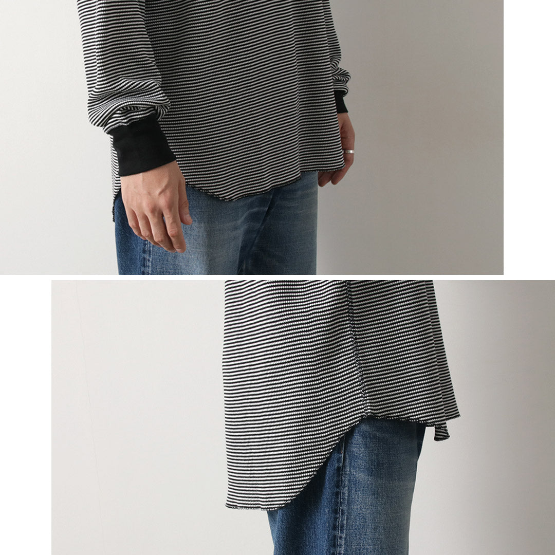 HEALTHKNIT(ヘルスニット)別注 2パックTシャツ 7分袖+ロングスリーブワッフル / メンズ トップス 長袖 カジュアル 2Pack 3/4 sleeve+L/S waffle Layerd Tee