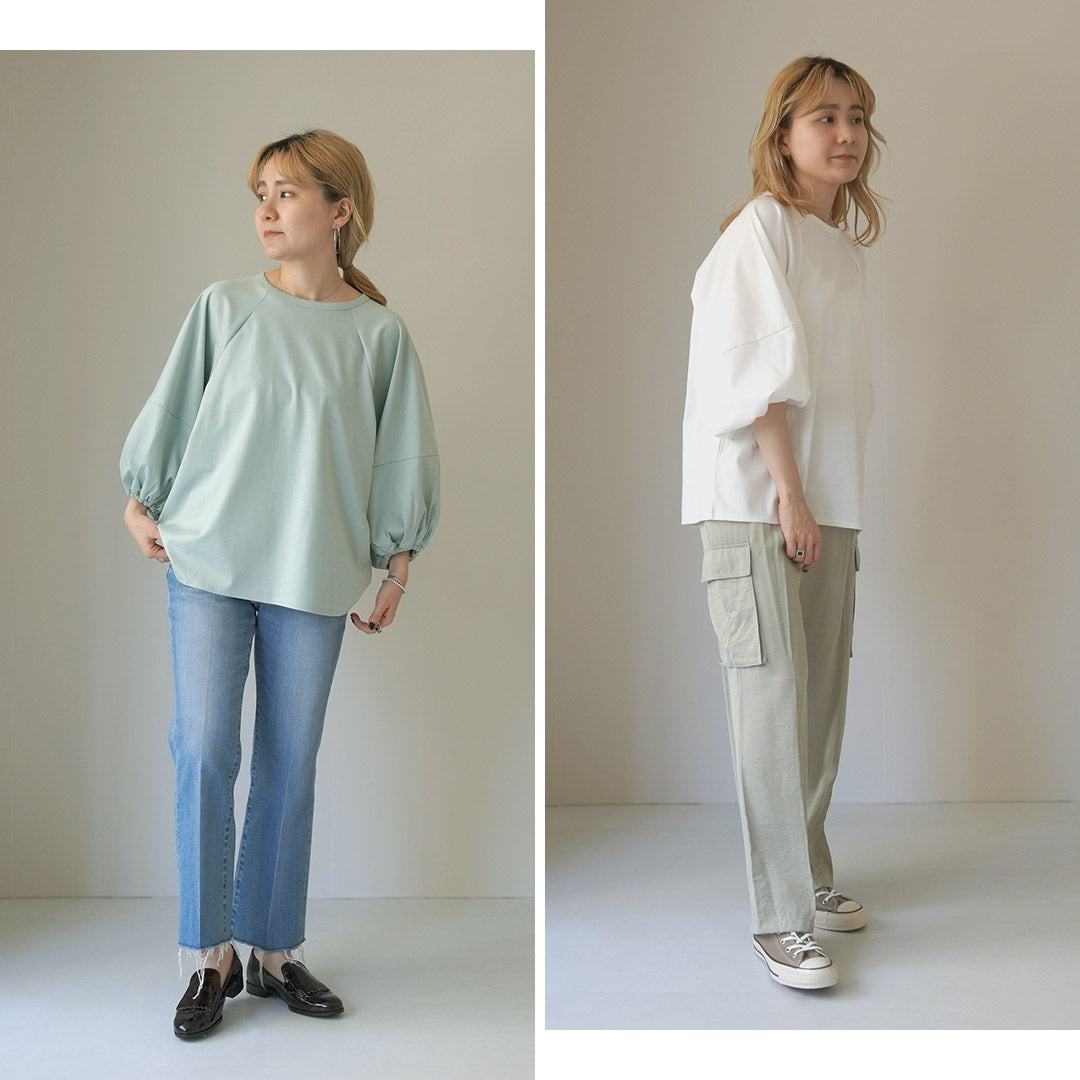 SIRENEMERMAID(シレーヌマーメイド) ボリュームスリーブ プルオーバー