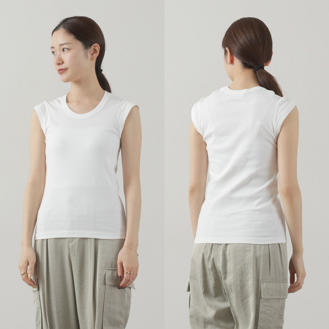 【20%OFF】SIRENEMERMAID(シレーヌマーメイド) スクープネック キャップスリーブ 2024年モデル