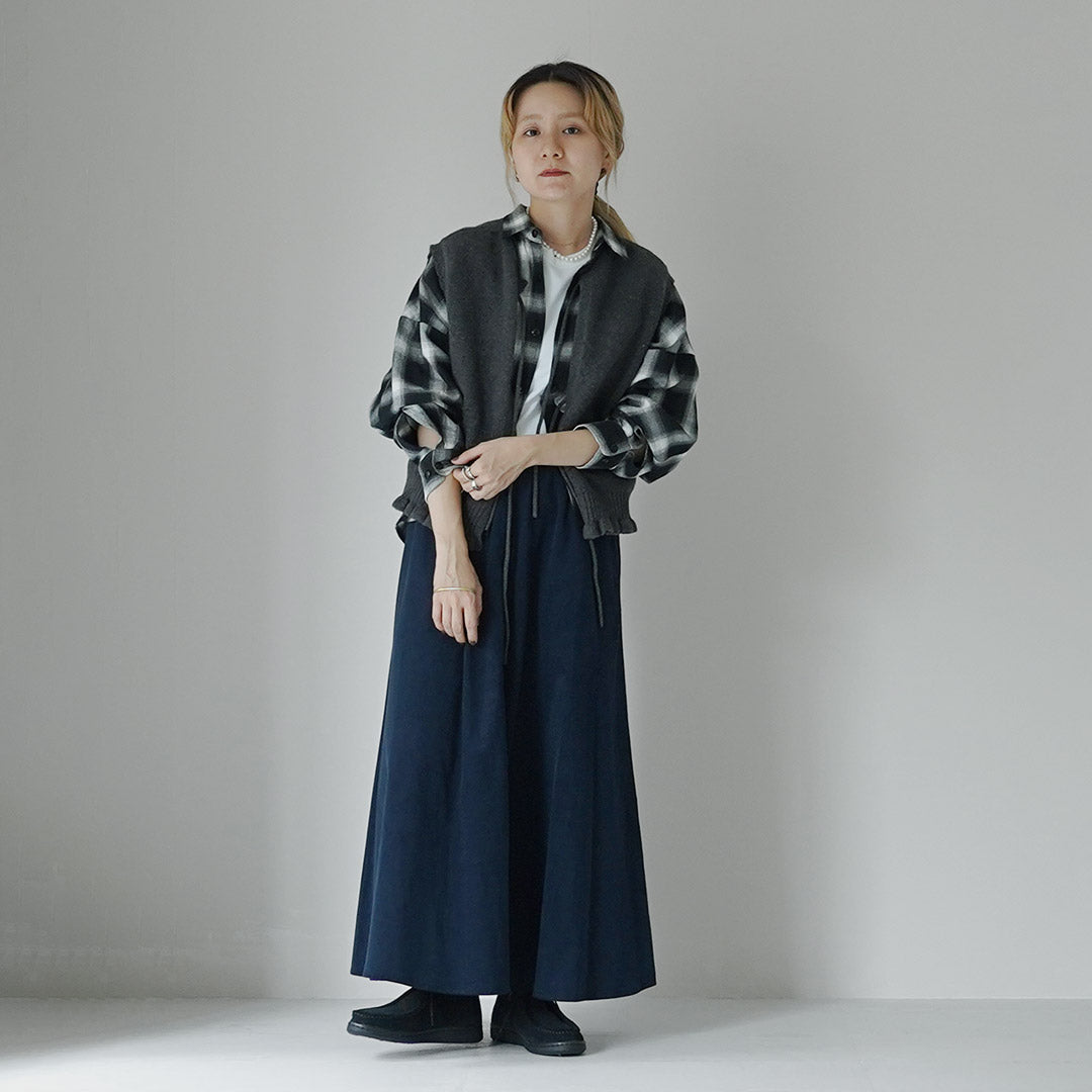 TUMUGU(ツムグ) コットンスパン 2Wayベスト