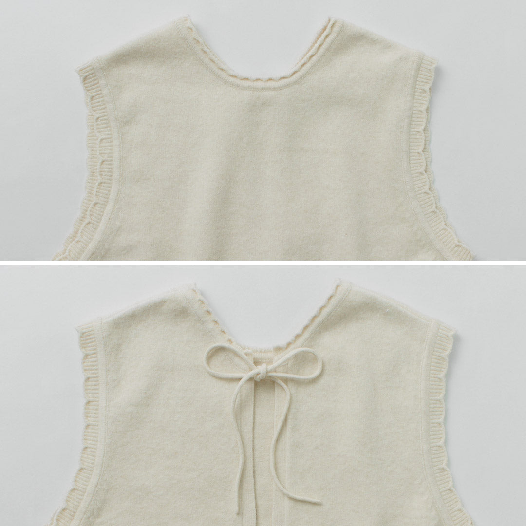 TUMUGU(ツムグ) コットンスパン 2Wayベスト