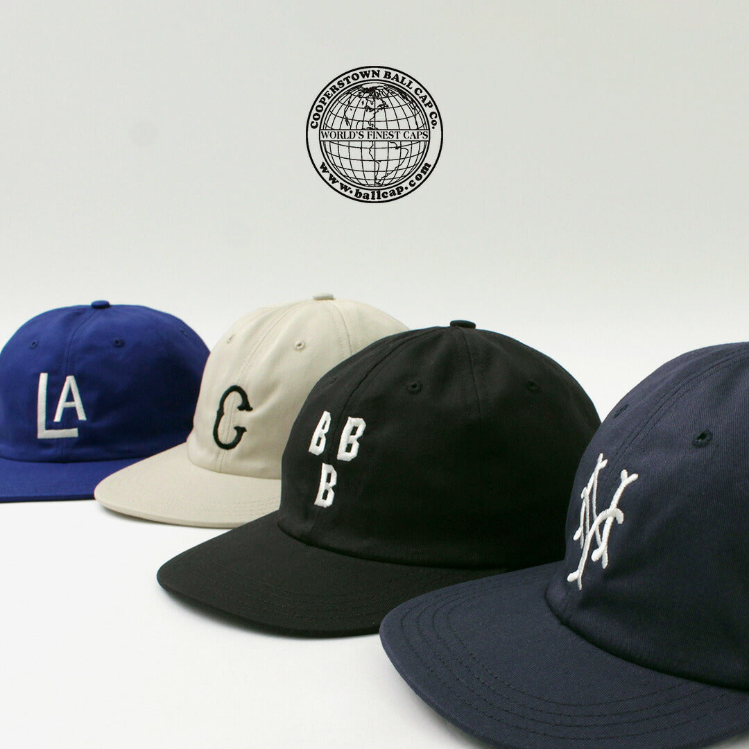 COOPERSTOWN BALL CAP(クーパーズタウン ボールキャップ) コットンハードバイザー キャップ