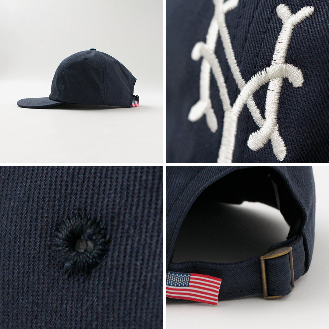 COOPERSTOWN BALL CAP(クーパーズタウン ボールキャップ) コットンハードバイザー キャップ