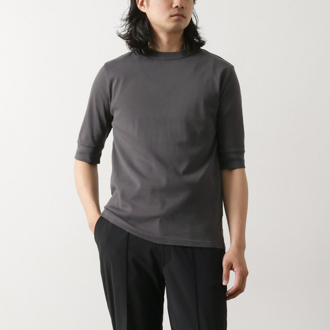 ROCOCO(ロココ) プレミアムフライス ハーフスリーブTシャツ
