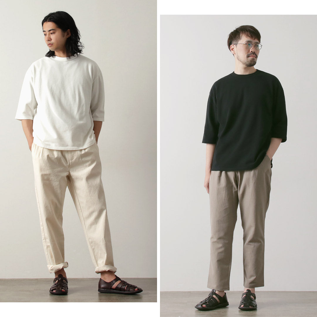 ROCOCO(ロココ) 鹿の子 7分袖Tシャツ