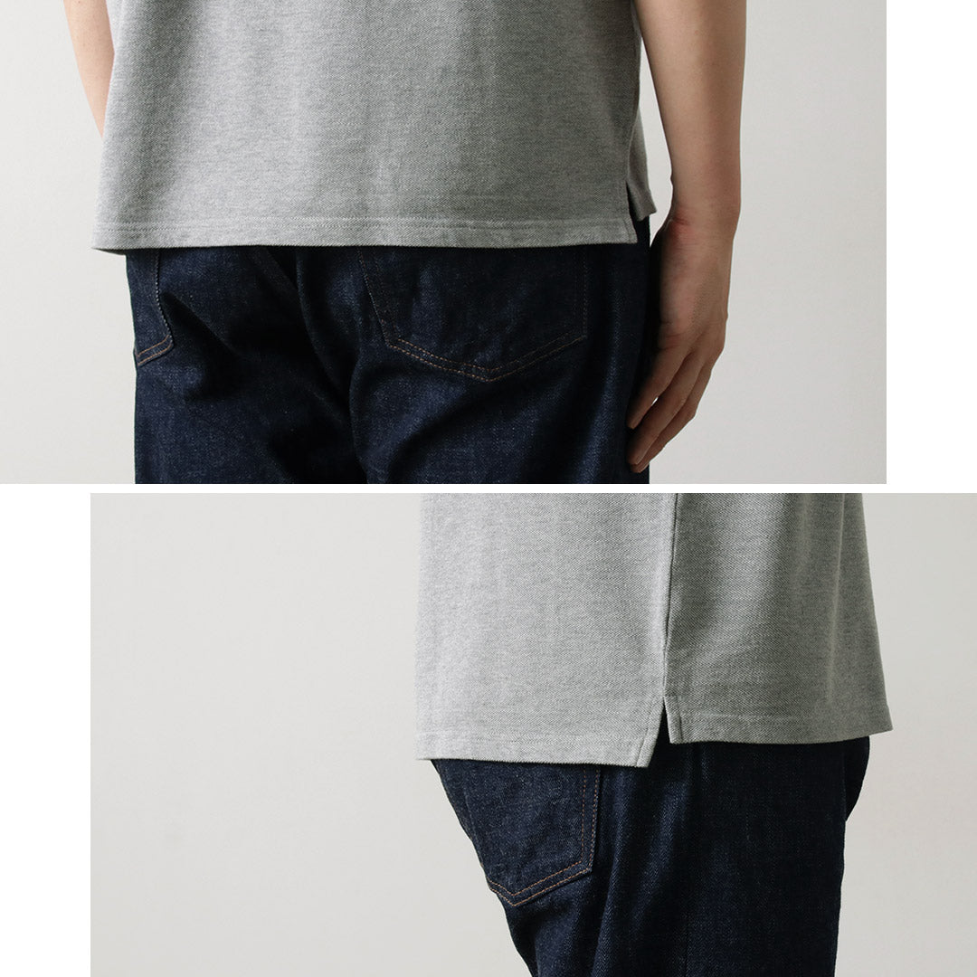 ROCOCO(ロココ) 鹿の子 7分袖Tシャツ