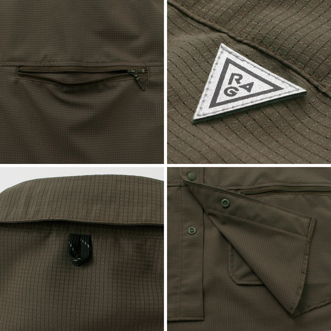 RAG(ラグ) アスレチック ショートスリーブシャツ