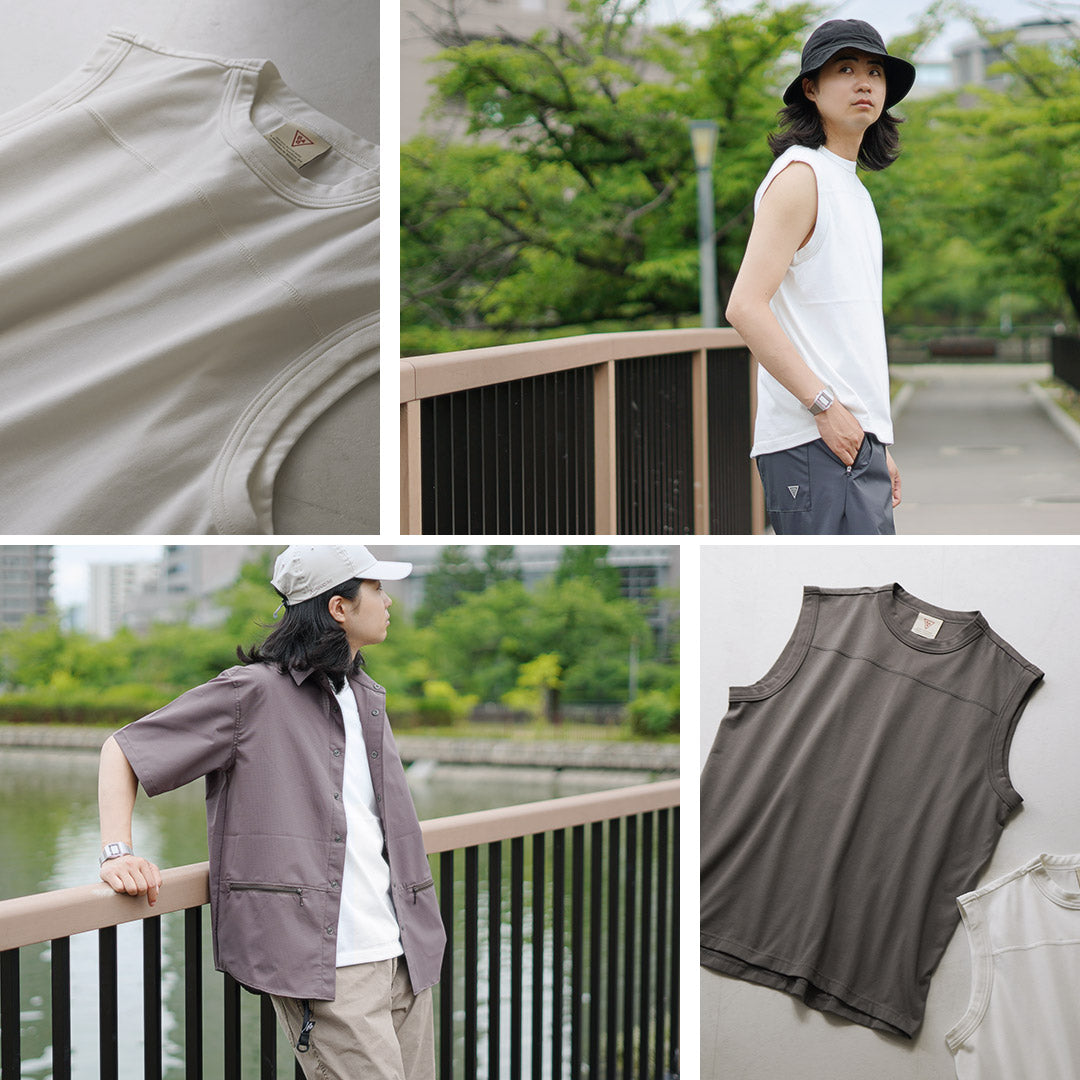 【50%OFF】RAG(ラグ) クイックドライ スリーブレスTシャツ