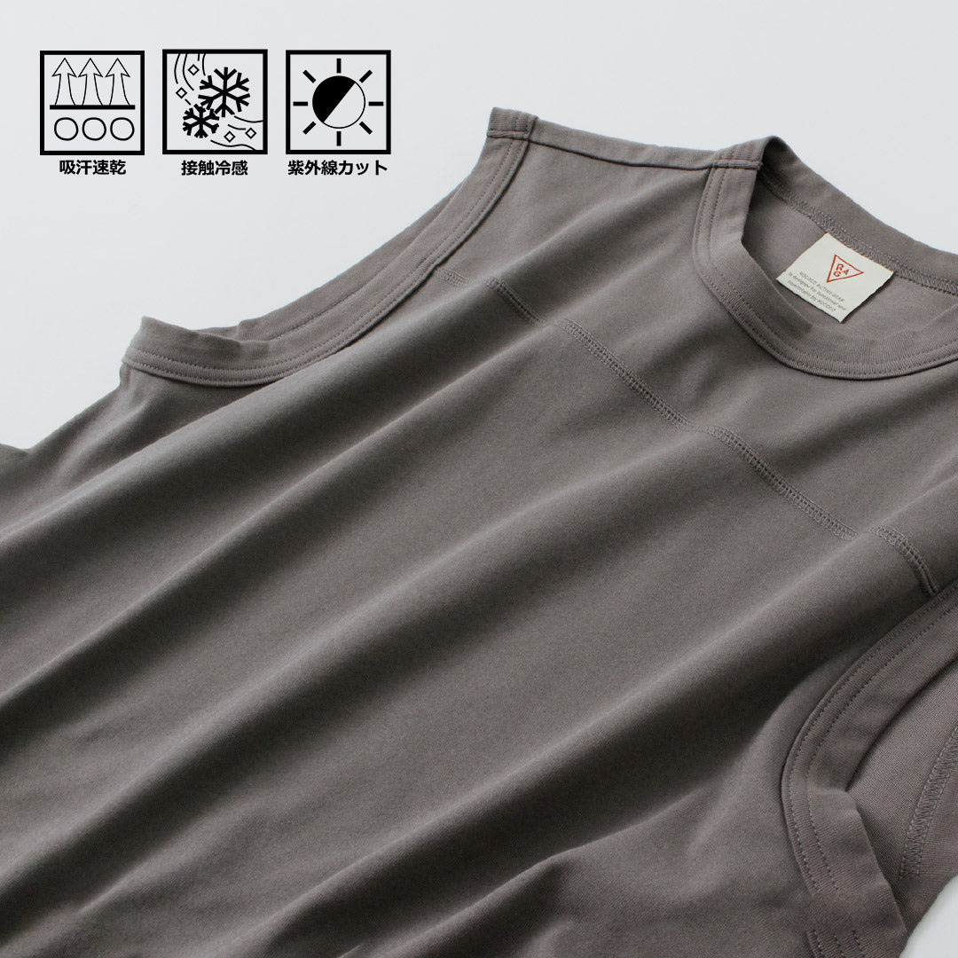 【50%OFF】RAG(ラグ) クイックドライ スリーブレスTシャツ