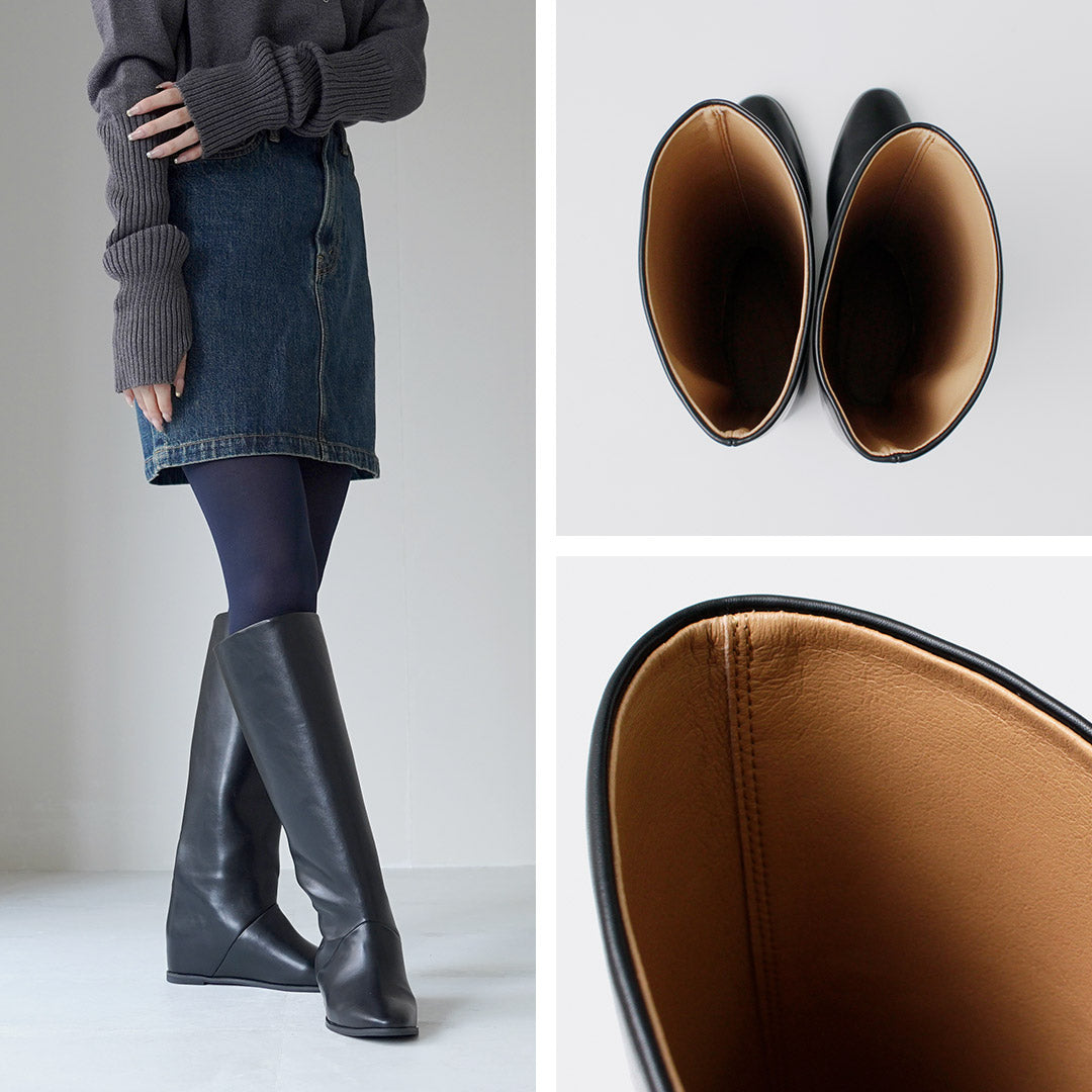 ATELIER BRUGGE(アトリエブルージュ) インヒール ロングブーツ