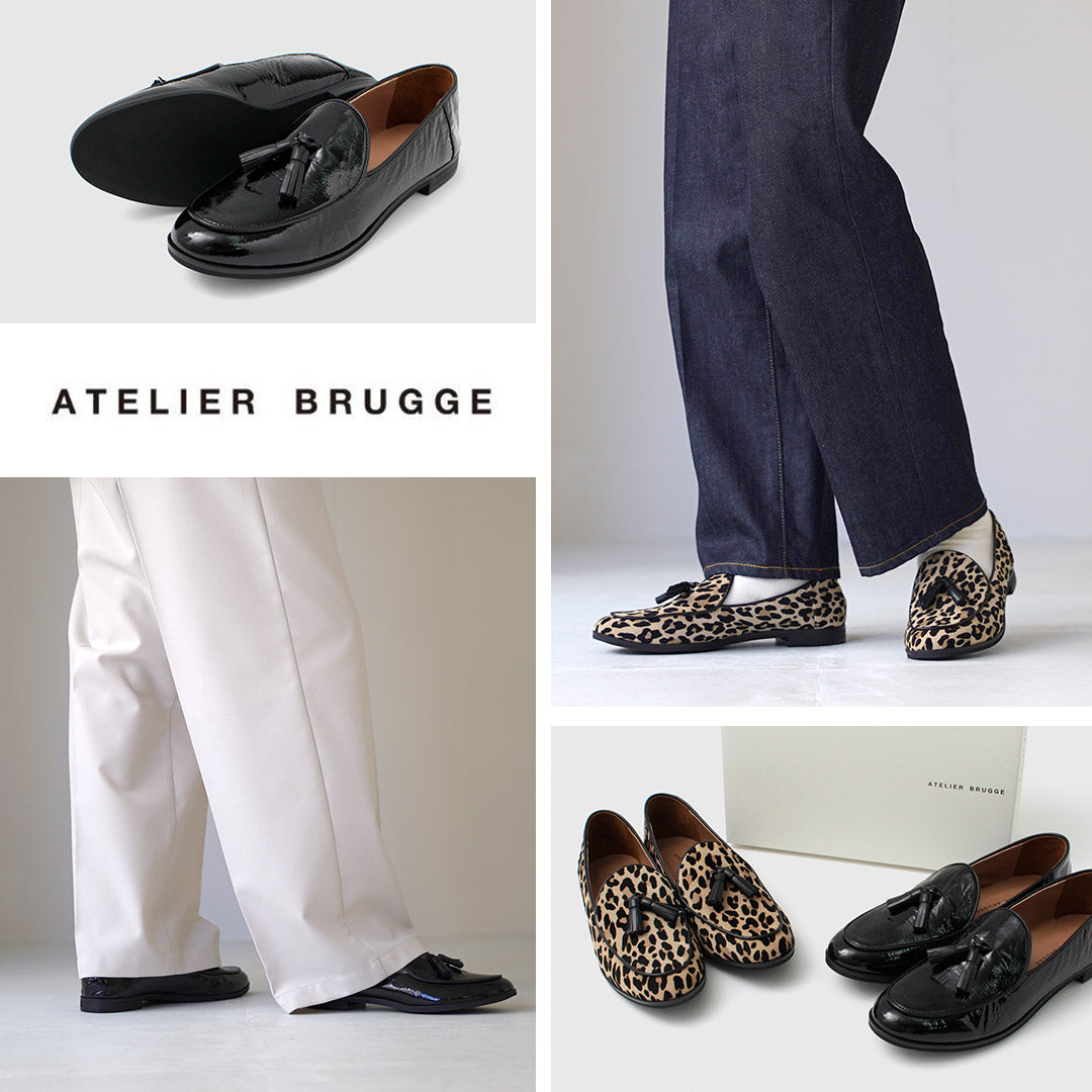 ATELIER BRUGGE(アトリエブルージュ) タッセルローファー