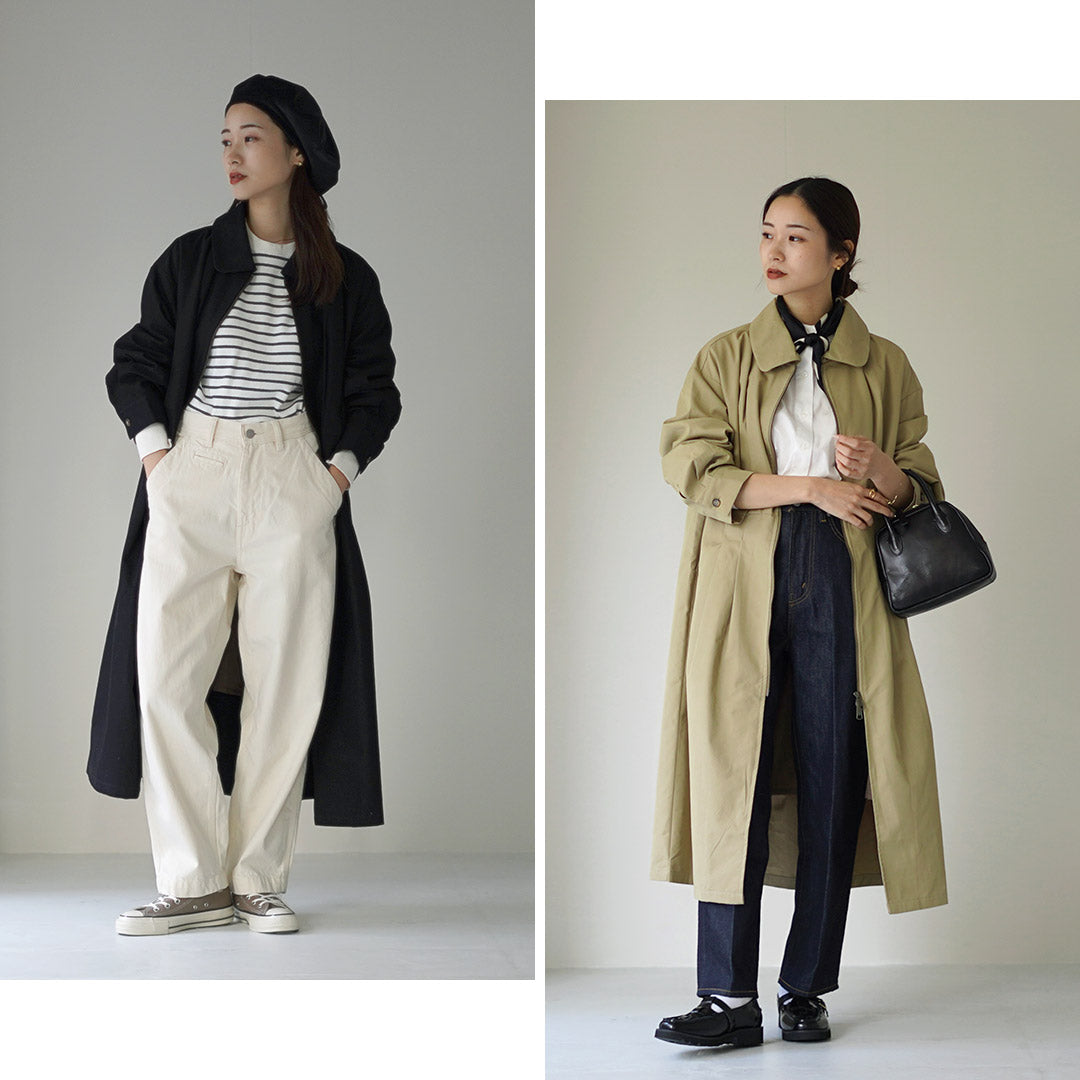 KELEN(ケレン) MONICA タックデザイン ロングコート