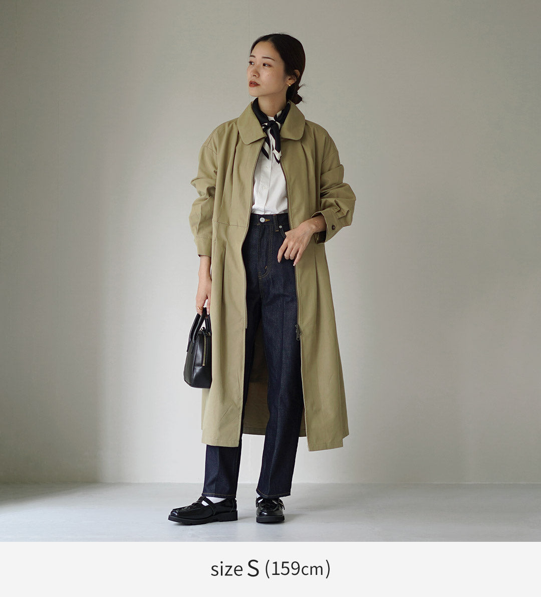 KELEN(ケレン) MONICA タックデザイン ロングコート