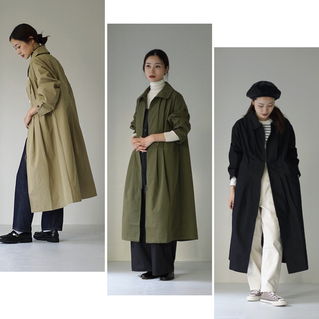 KELEN(ケレン) MONICA タックデザイン ロングコート