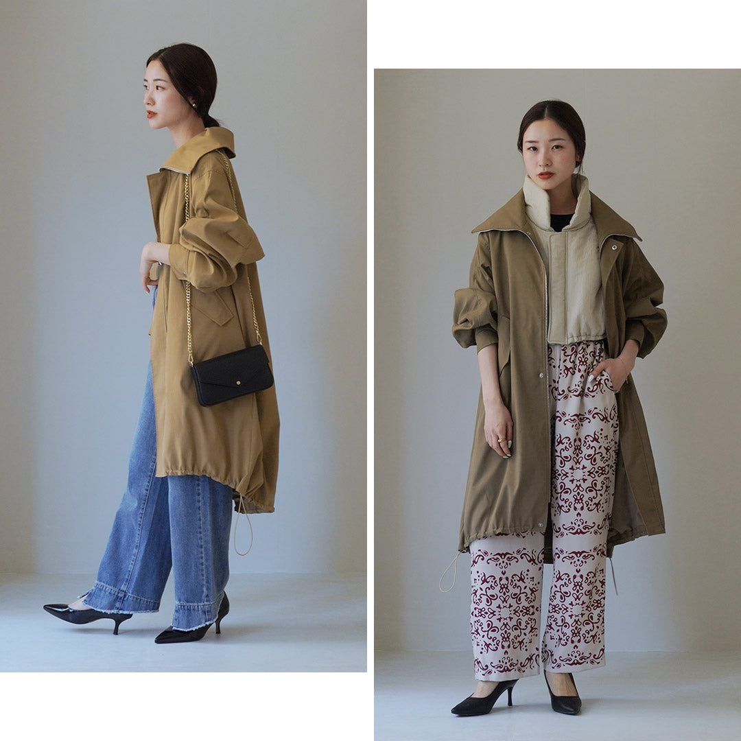 【30%OFF】CYAN TOKYO(シアン トーキョー) ハイジップ オーバー モッズコート