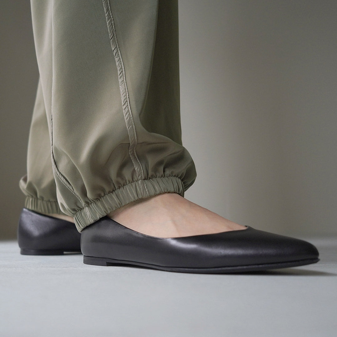 【30%OFF】CYAN TOKYO(シアン トーキョー) ワッシャーライン サテン ジョグパンツ