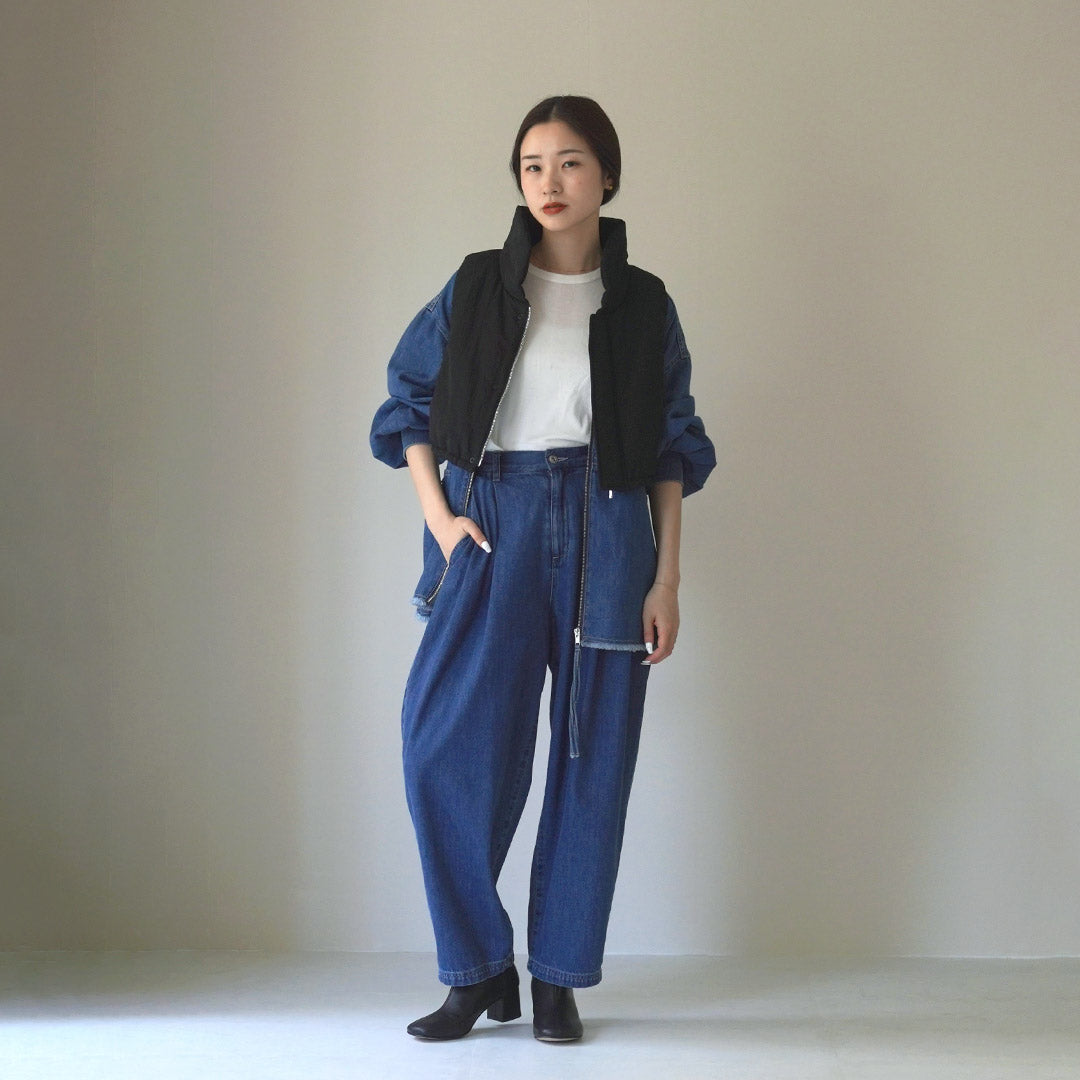 CYAN TOKYO(シアン トーキョー) グロッシー パデッド ベスト