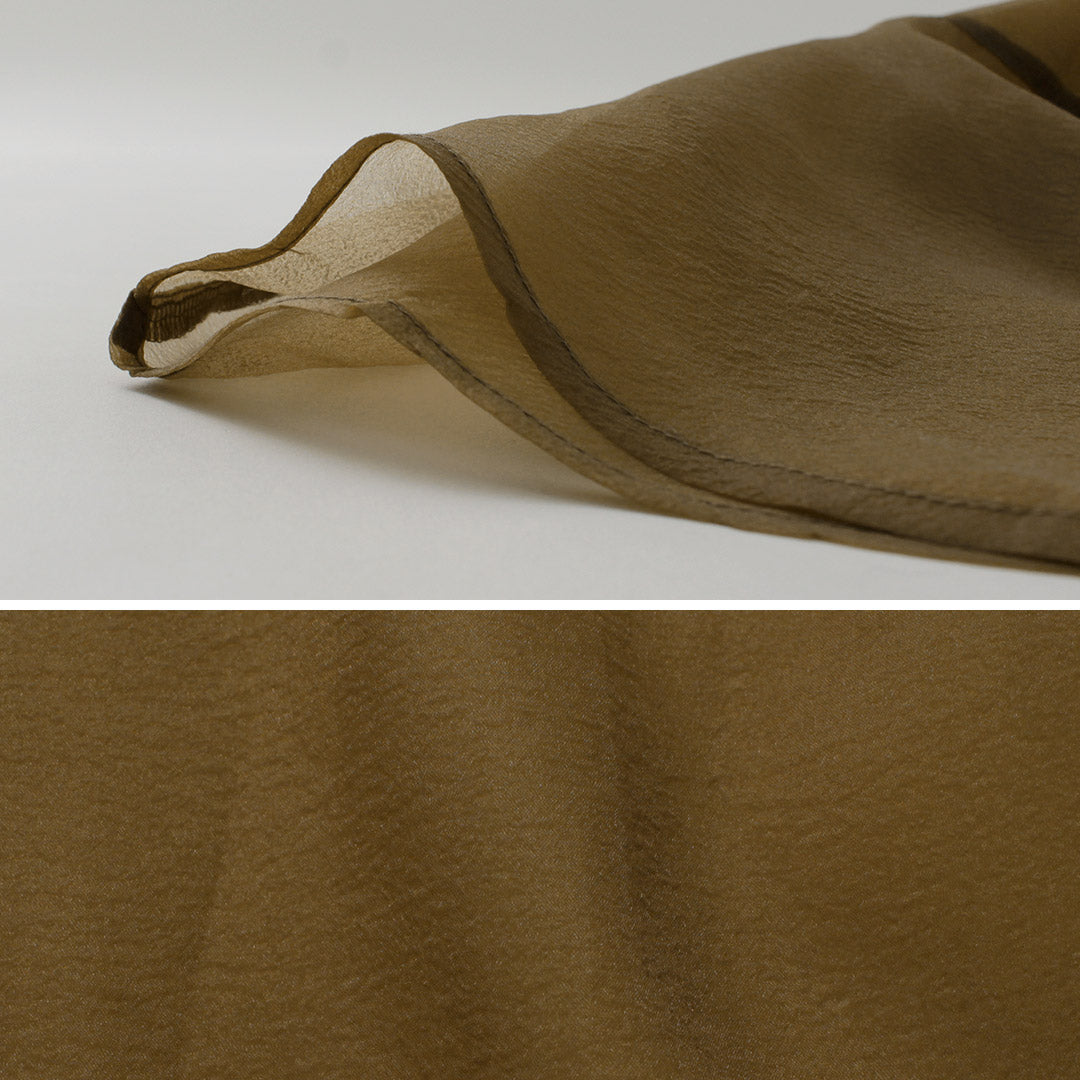 【30%OFF】CYAN TOKYO(シアン トーキョー) ソフトオーガンジー シャツ フーディー