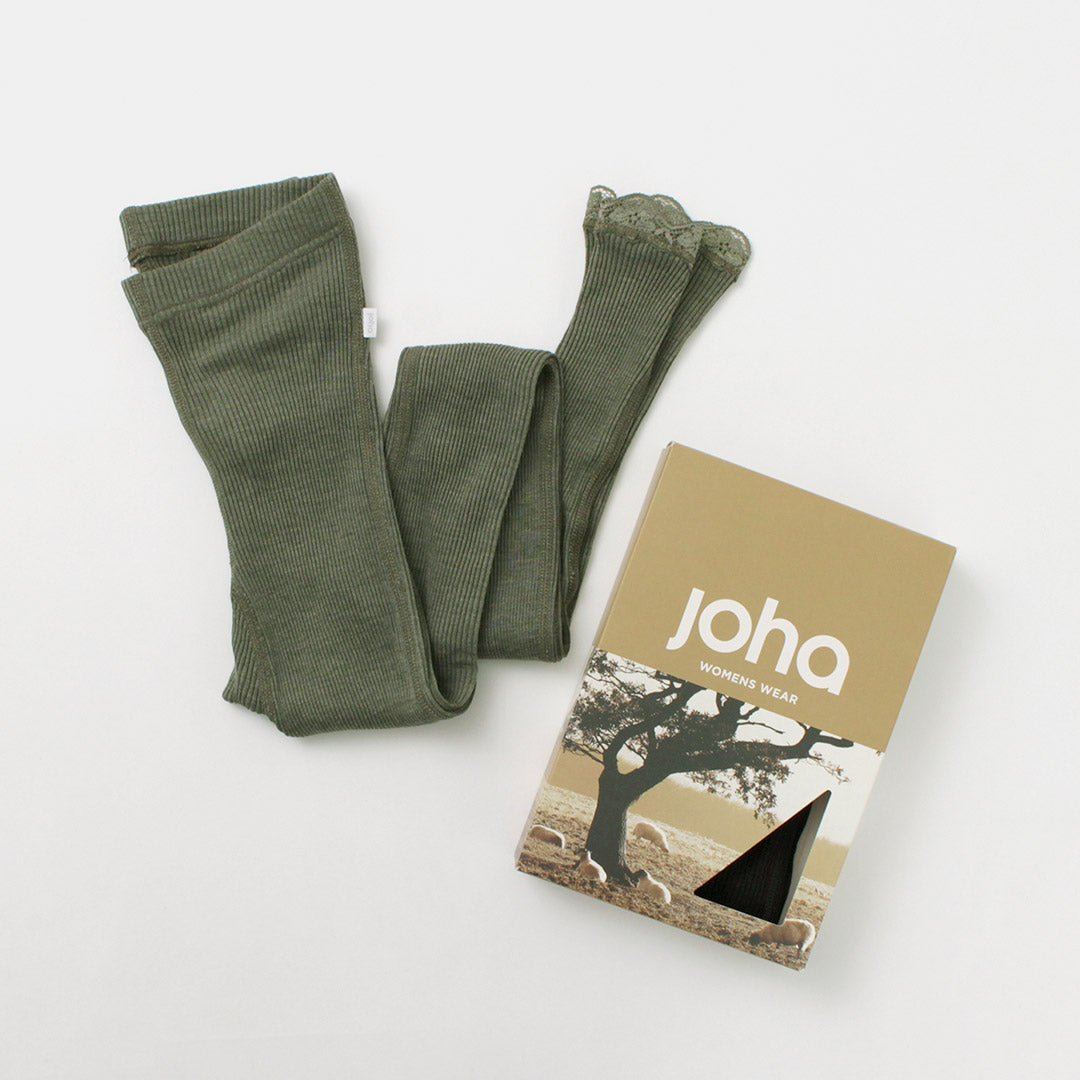 JOHA(ヨハ) Kate ウールシルク レギンス