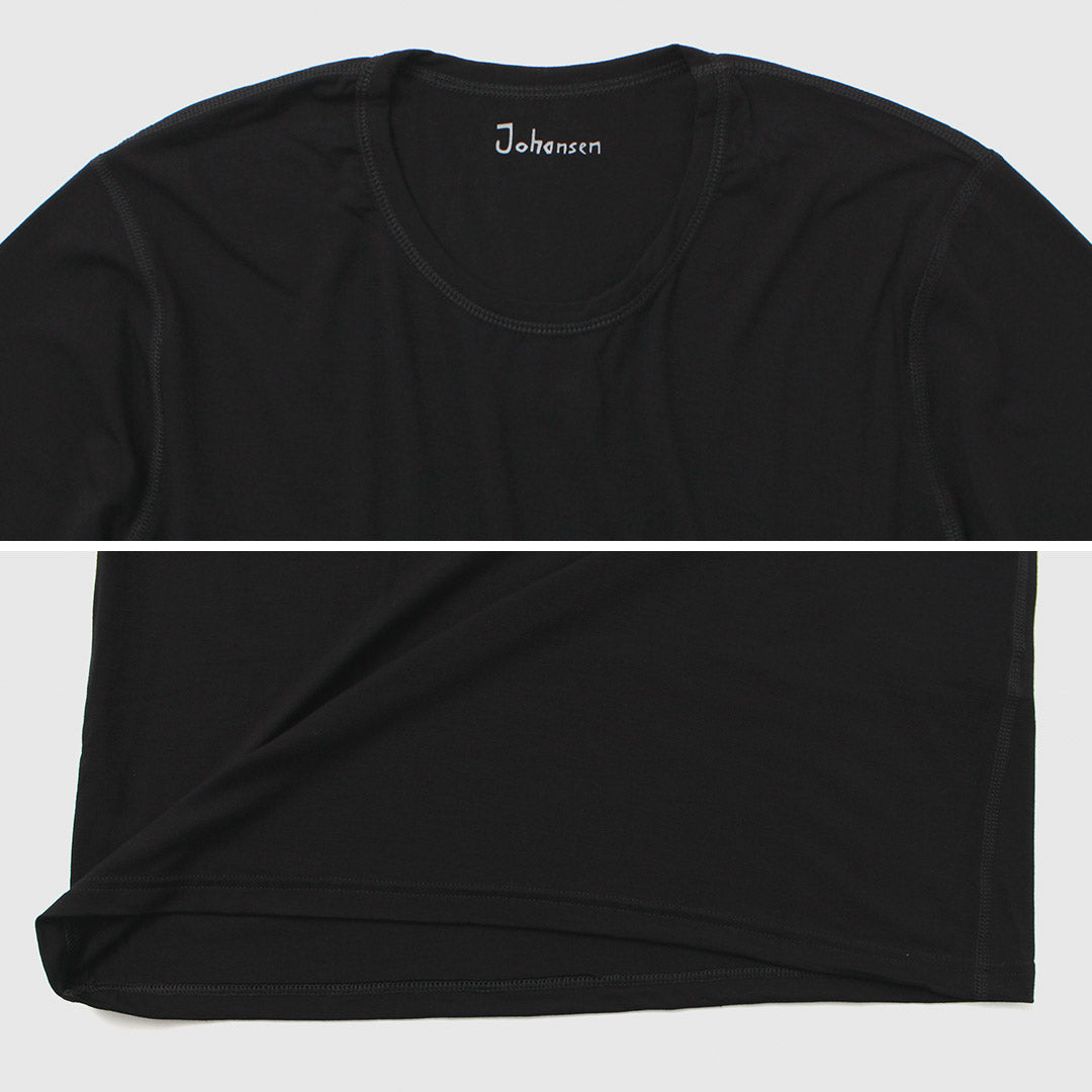 JOHA(ヨハ) オーガニックバンブー ストレッチ Tシャツ