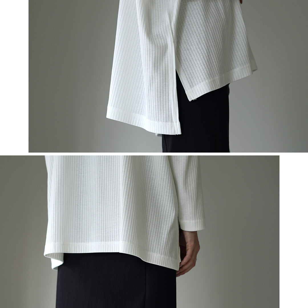 mizuiro ind(ミズイロインド) クルーネック ワイドTEE