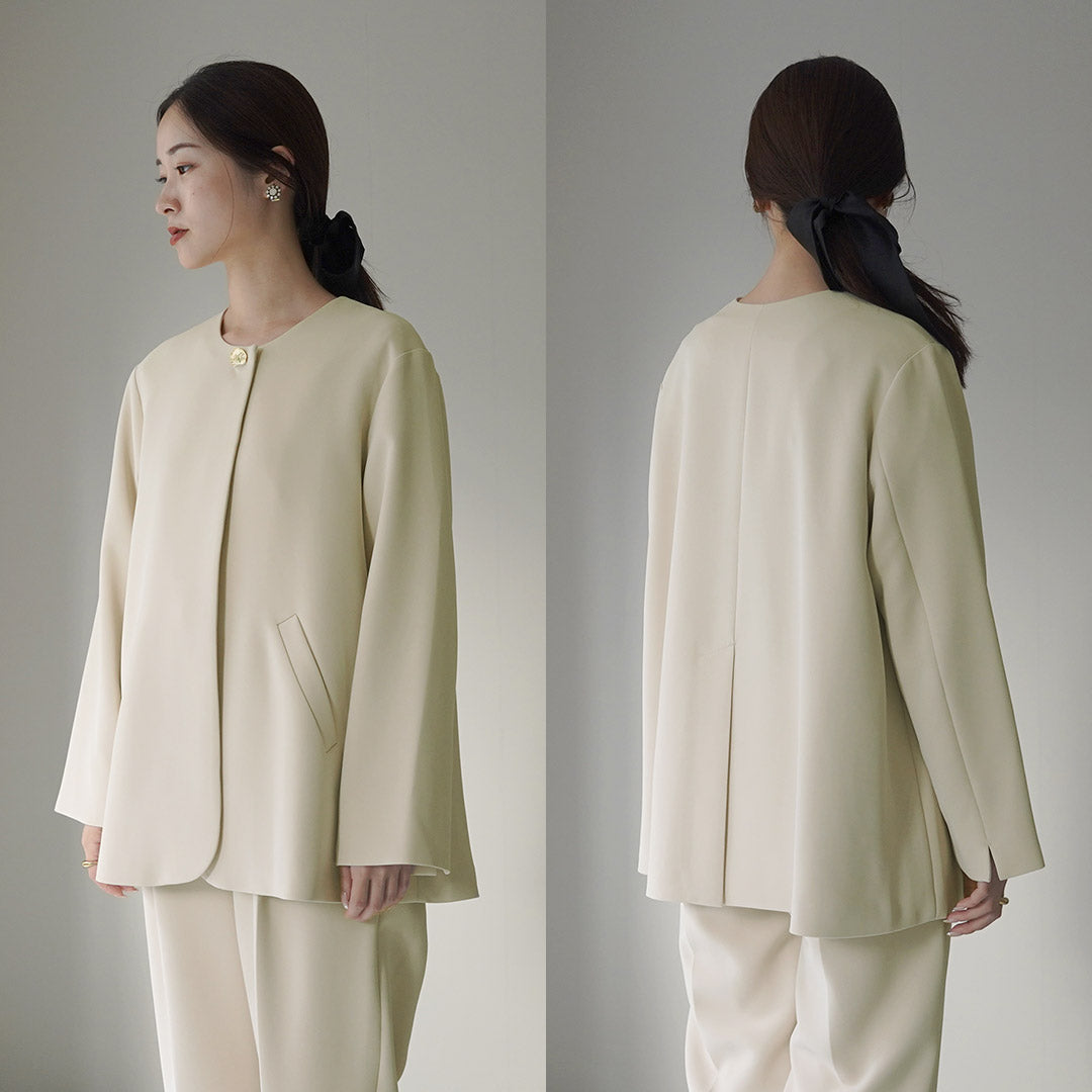 【30%OFF】CHIGNON(シニヨン) ノーカラージャケット