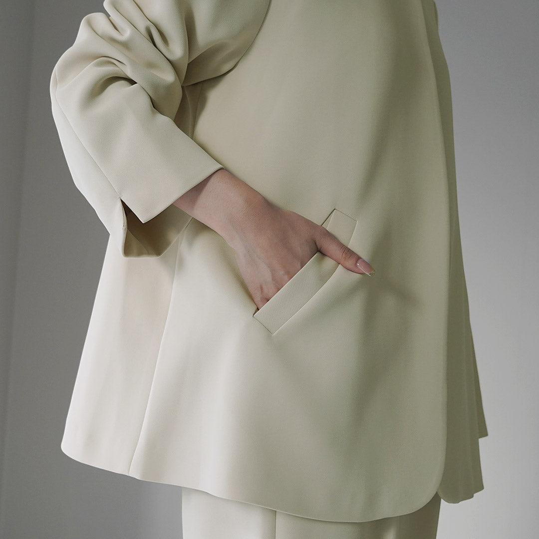 【30%OFF】CHIGNON(シニヨン) ノーカラージャケット