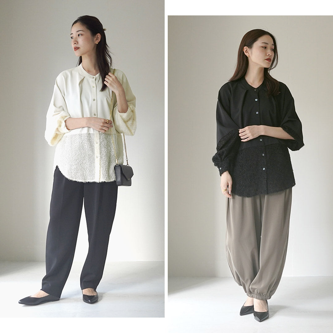 【30%OFF】CHIGNON(シニヨン) カットジャガード ブラウス